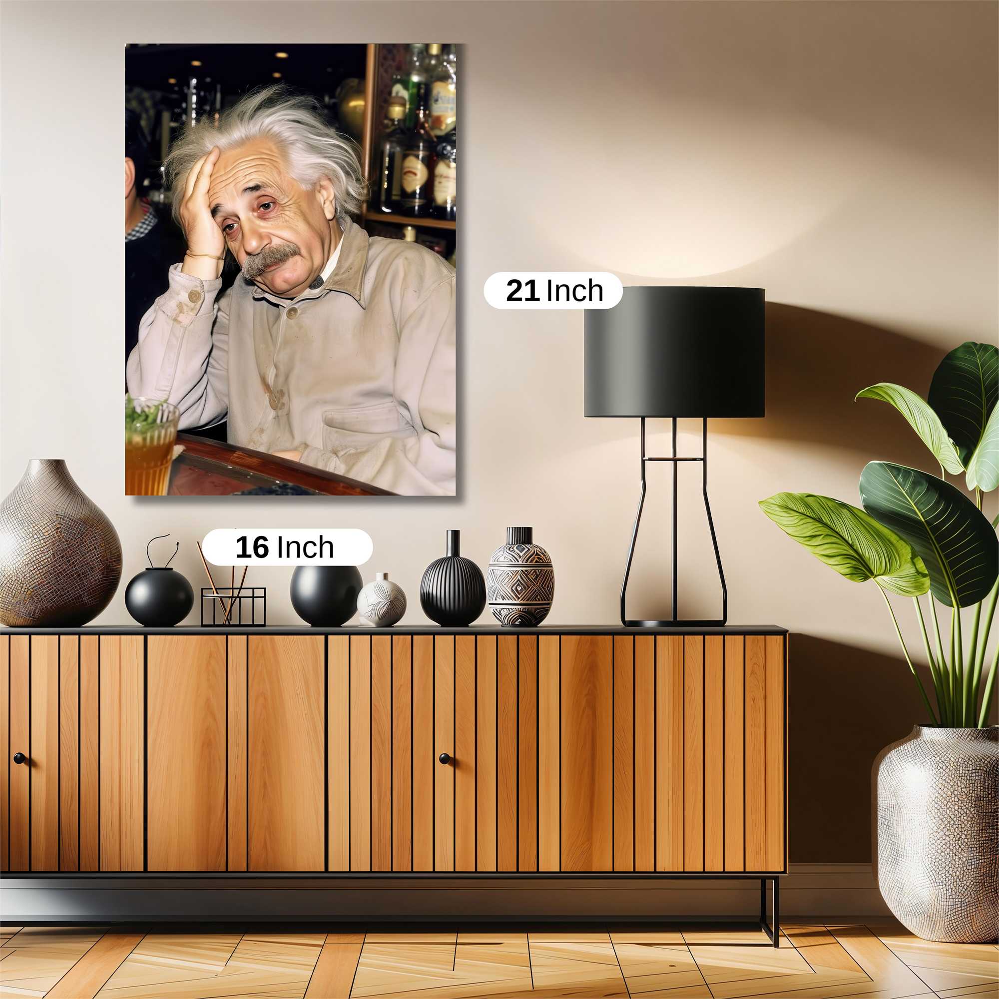 Einstein Exhausted Safe Wall Magnetic / M