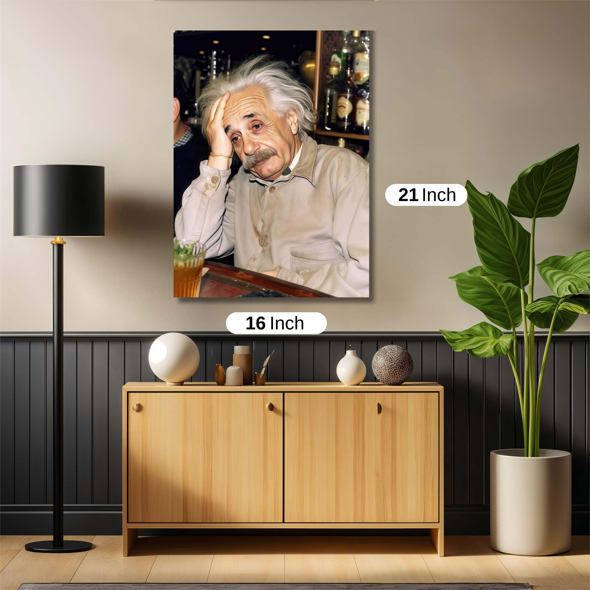 Einstein Exhausted Safe Wall Magnetic / M