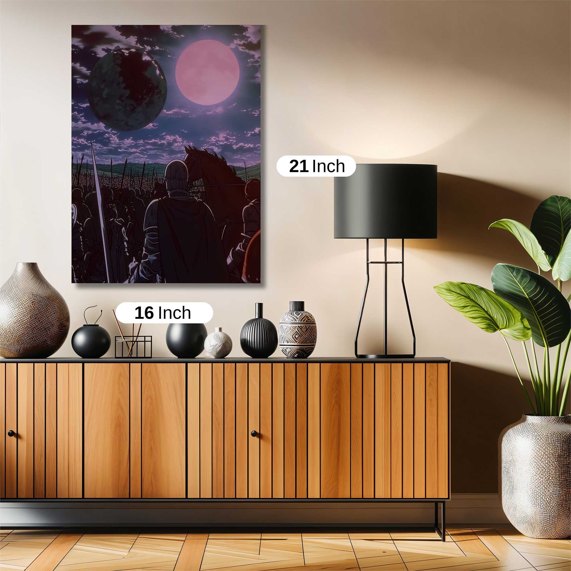 Moonlit March Safe Wall Magnetic / M