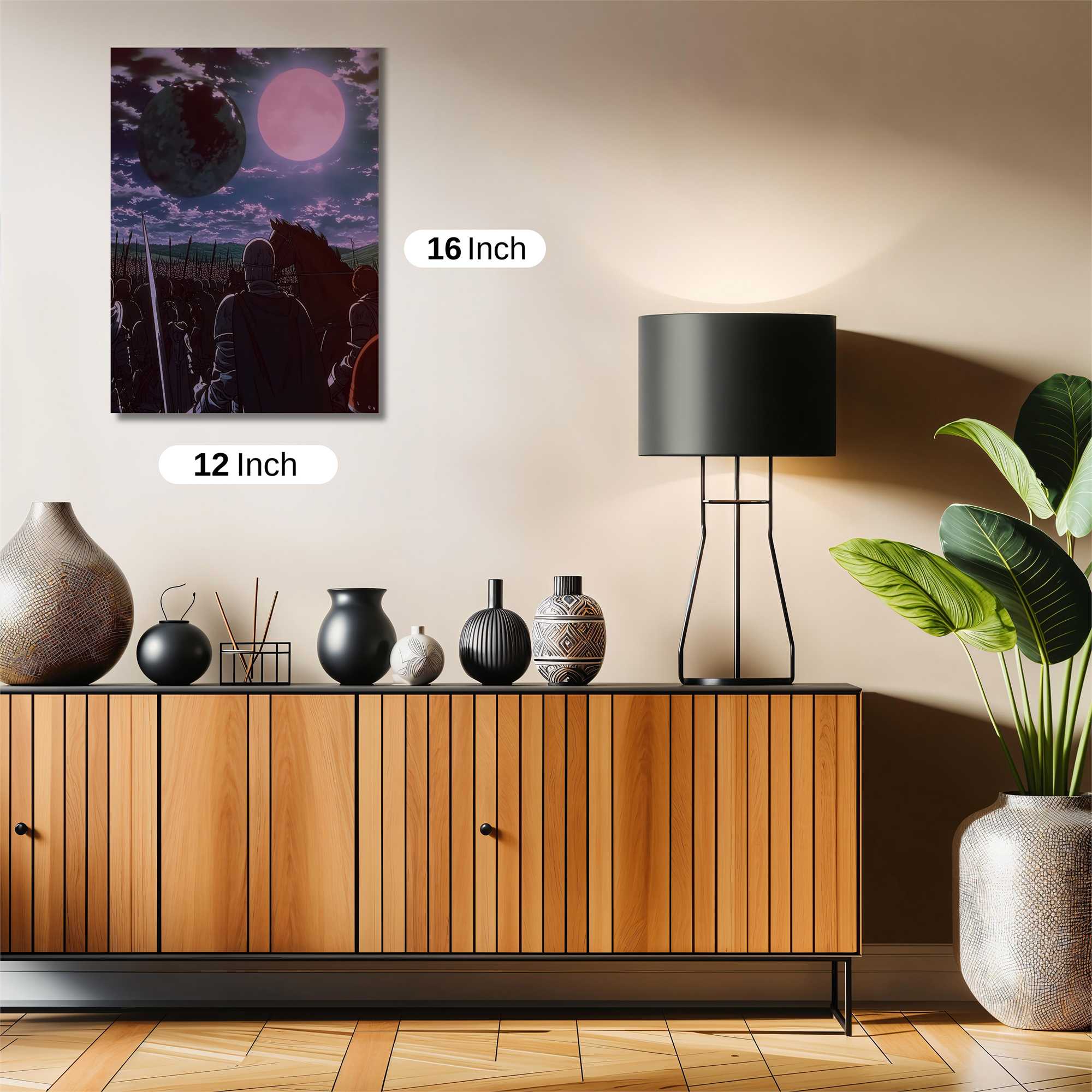 Moonlit March Safe Wall Magnetic / M