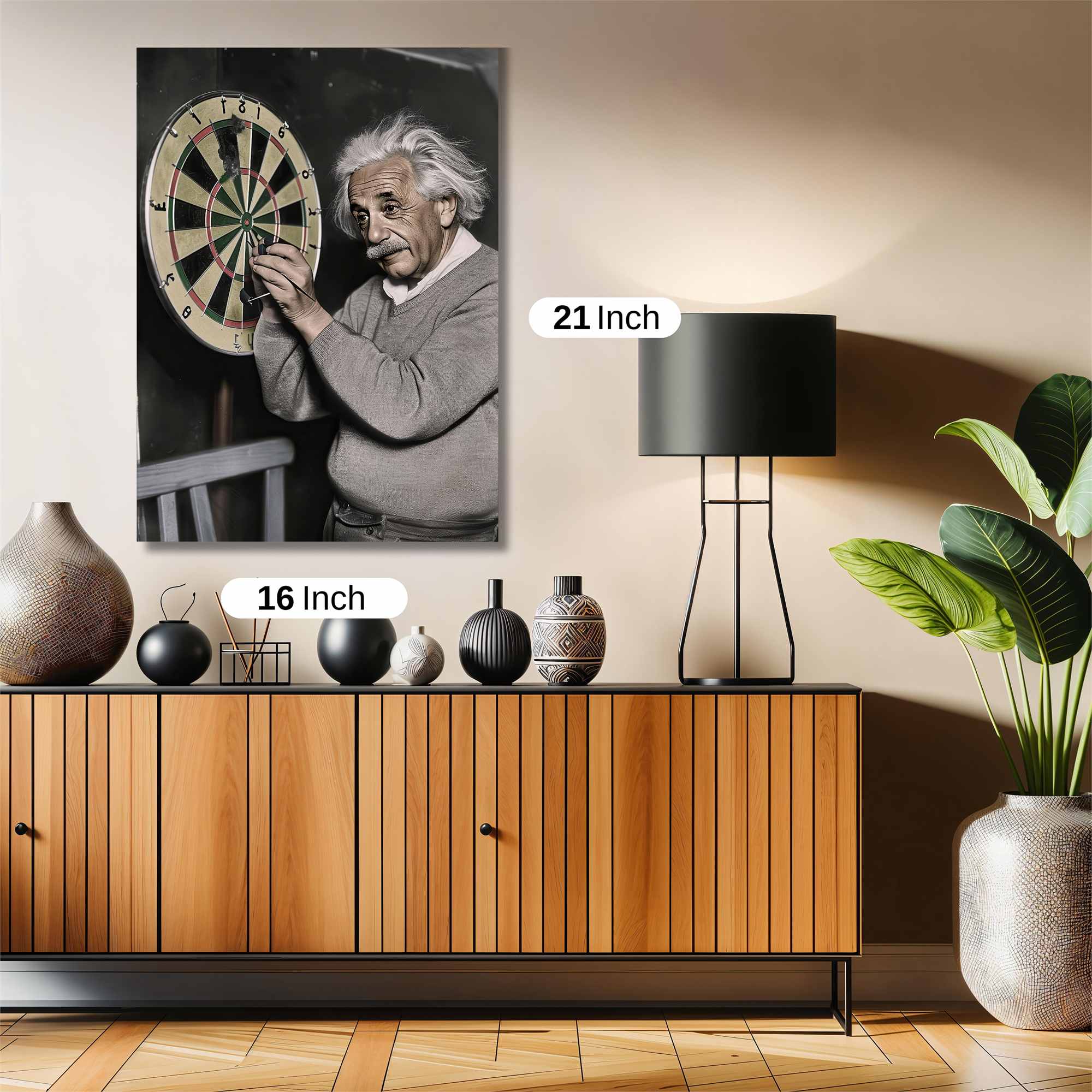 Einstein Playful Safe Wall Magnetic / M