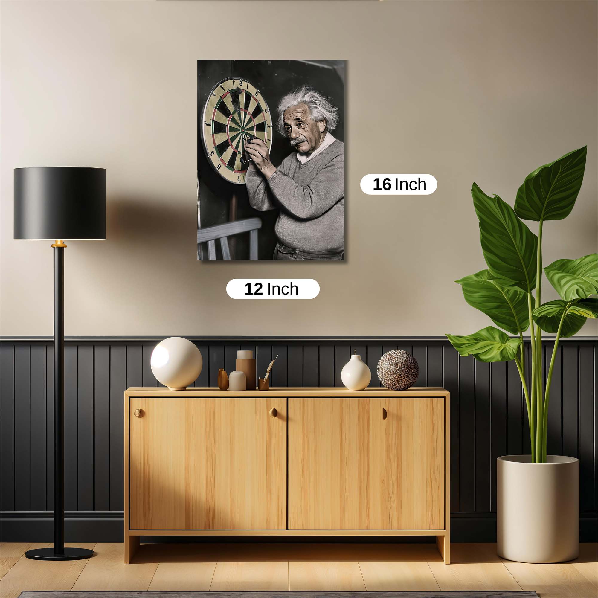 Einstein Playful Safe Wall Magnetic / M