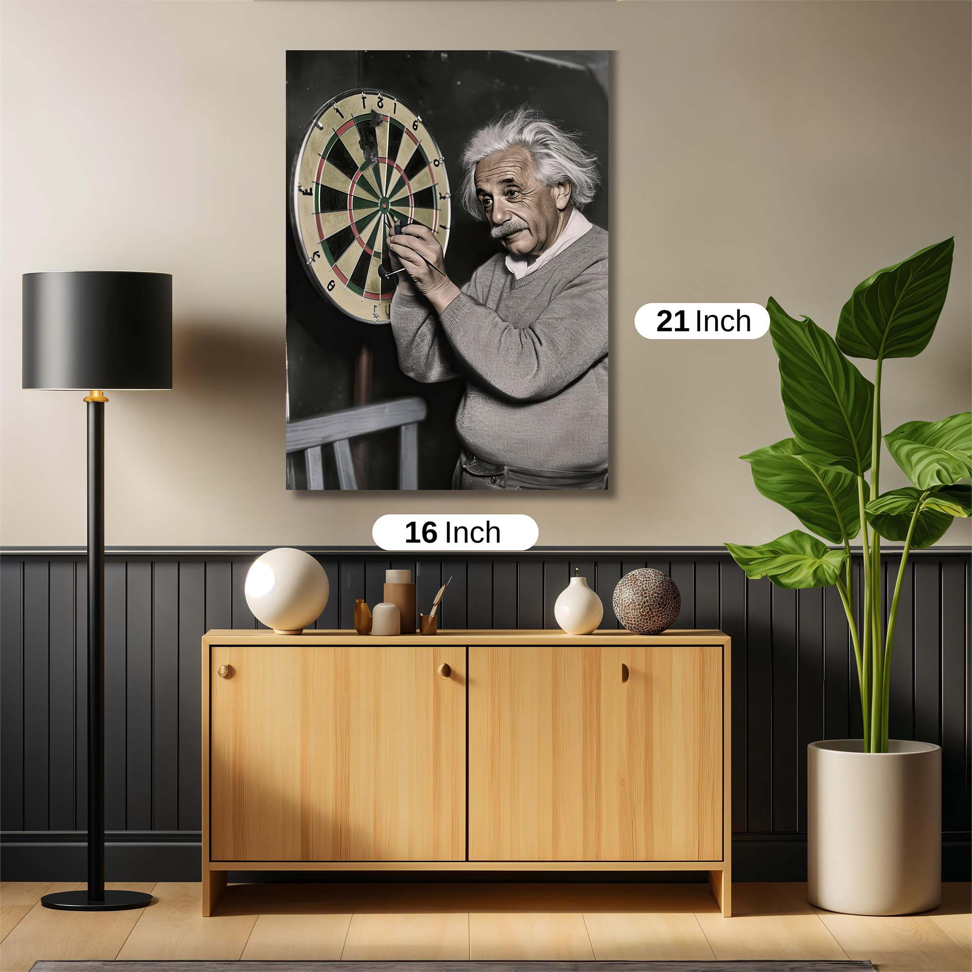 Einstein Playful Safe Wall Magnetic / M