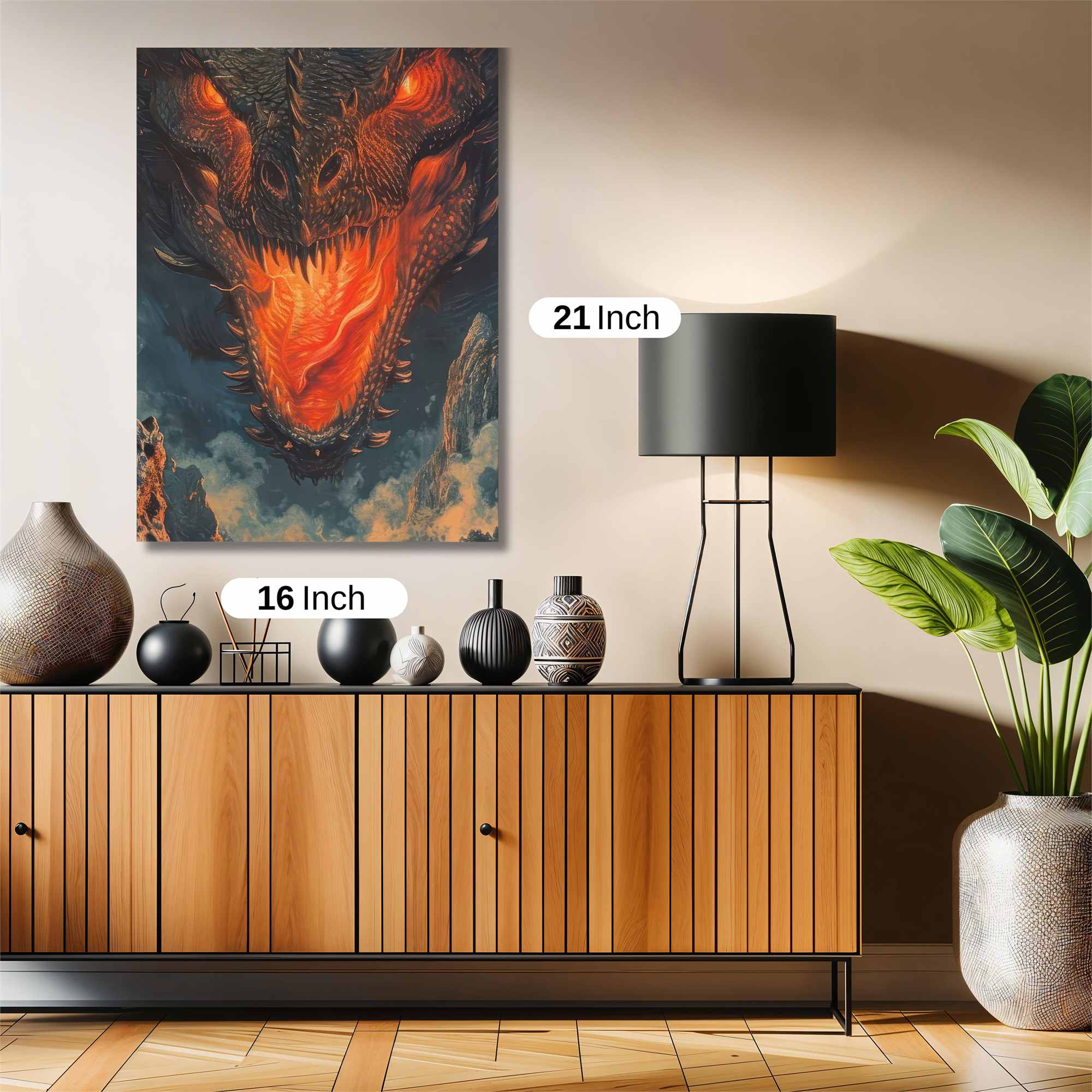 Dragon Fury Safe Wall Magnetic / M