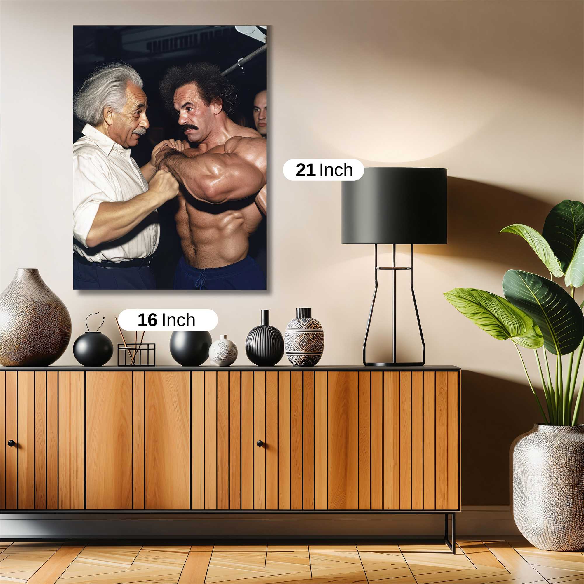 Einstein Amazed Safe Wall Magnetic / M