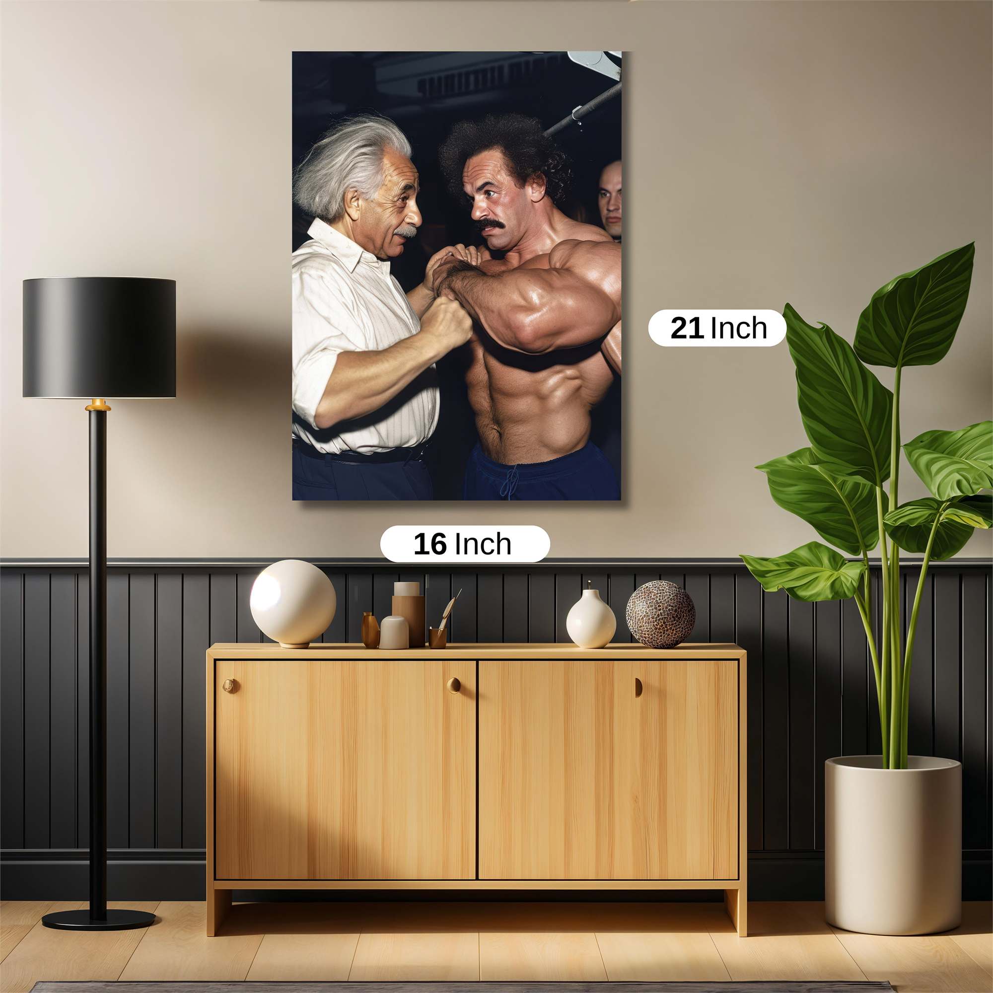 Einstein Amazed Safe Wall Magnetic / M