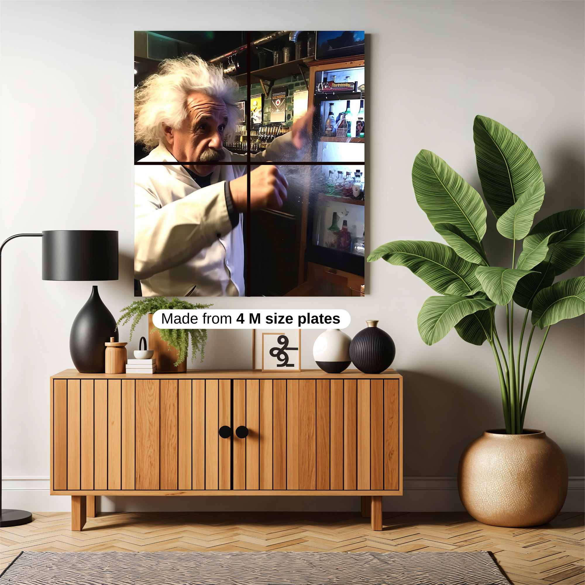 Einstein Explosive Safe Wall Magnetic / M