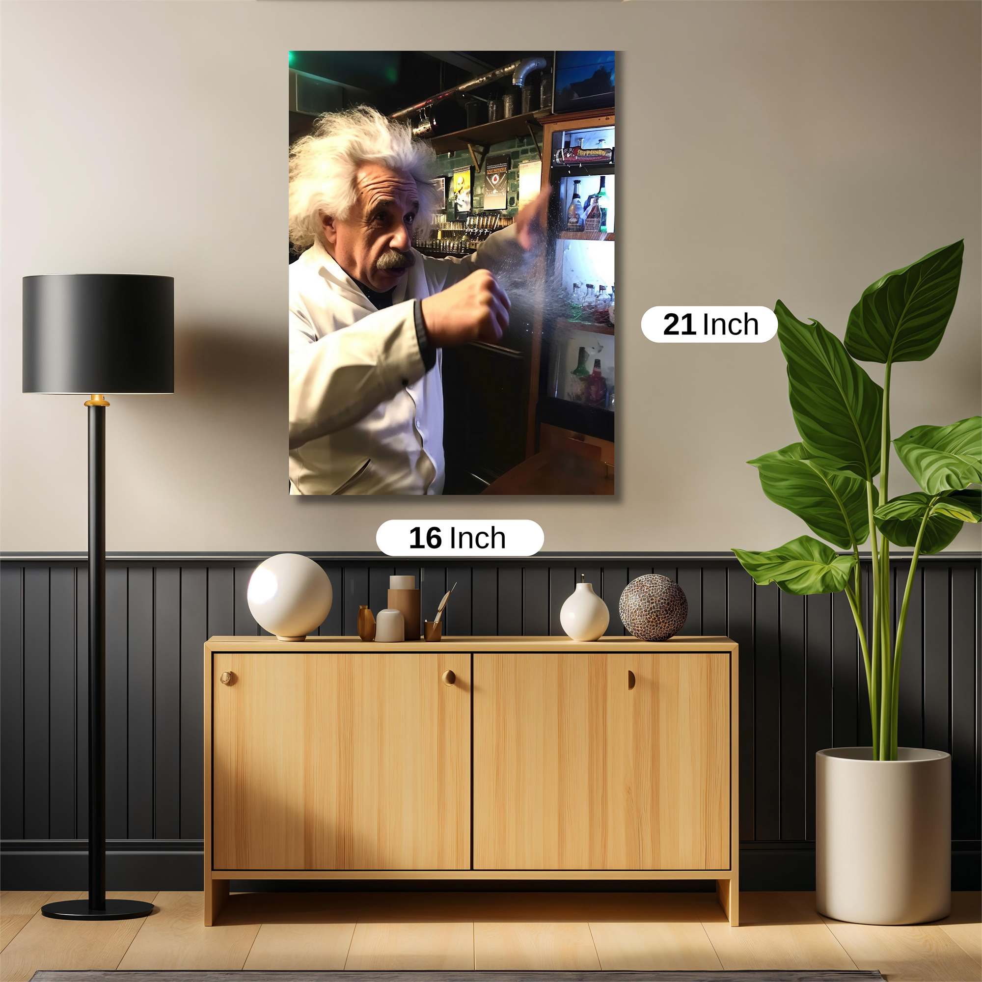 Einstein Explosive Safe Wall Magnetic / M