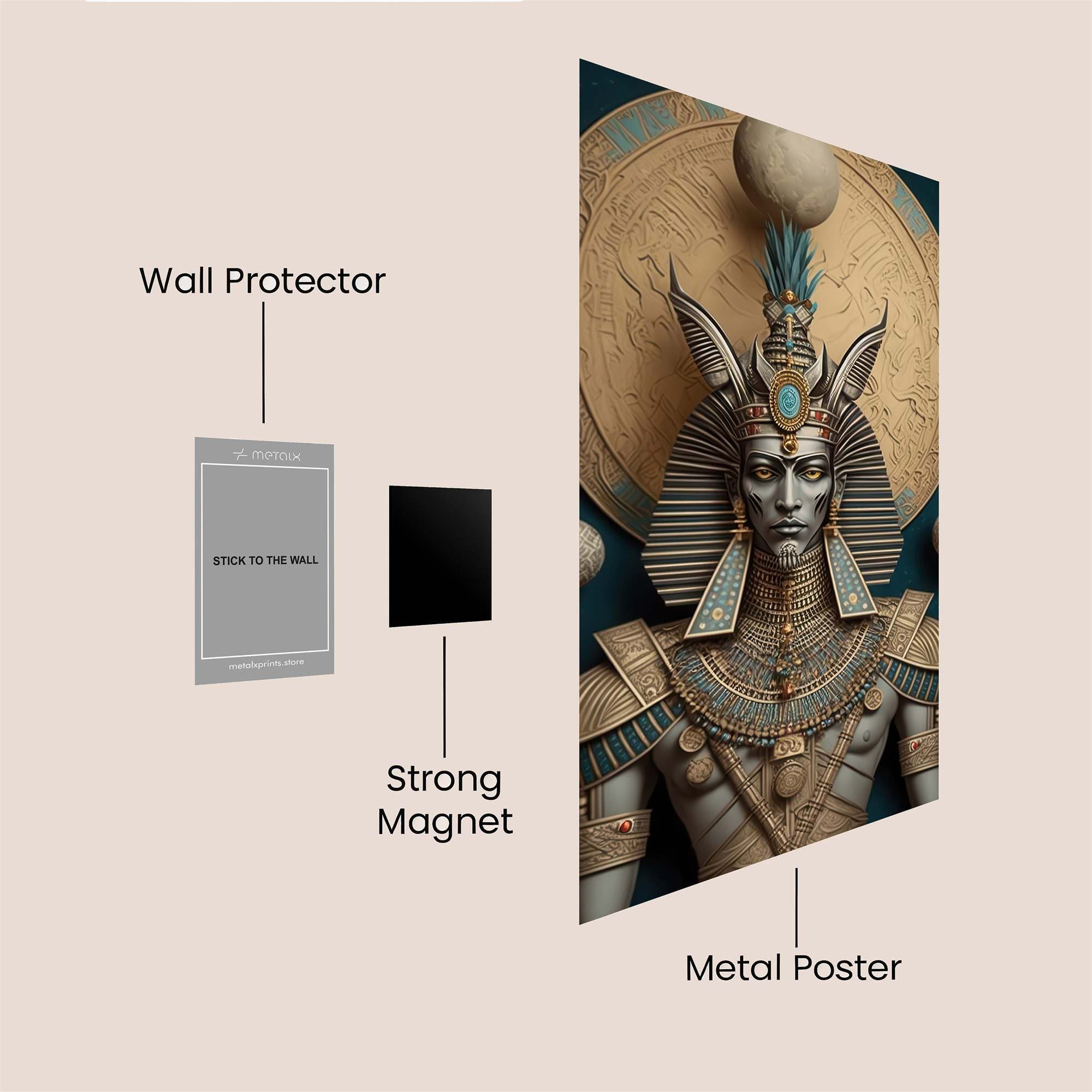 Pharaoh Majestic Safe Wall Magnetic / M