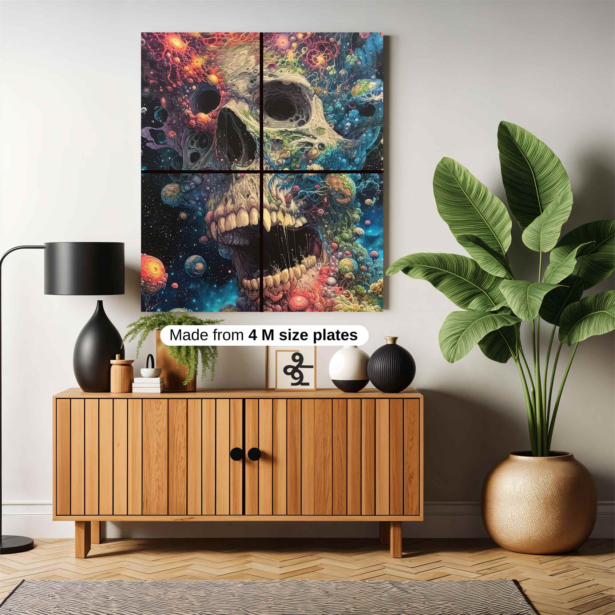 Cosmic Scream Safe Wall Magnetic / M