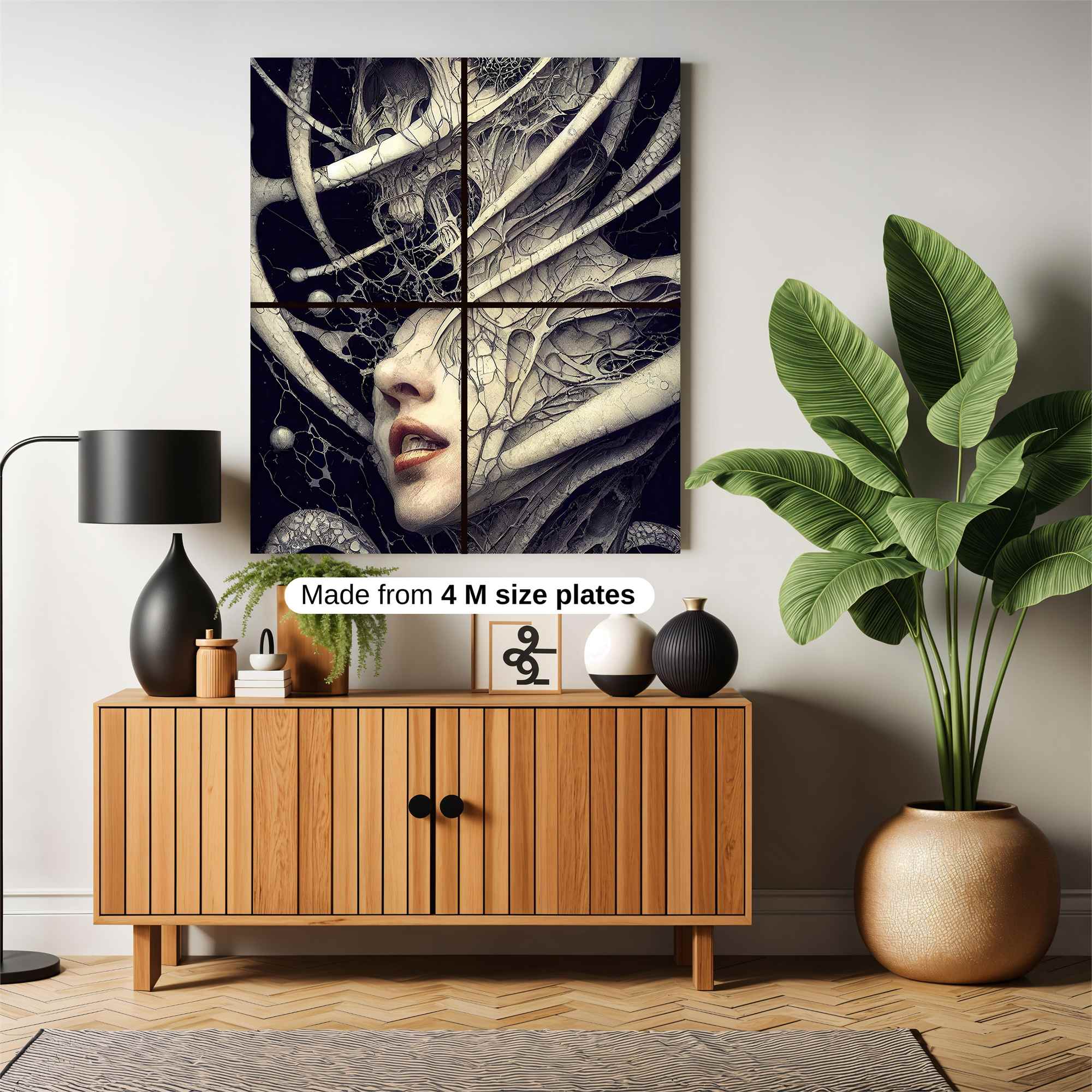 Skull Whisper Safe Wall Magnetic / M