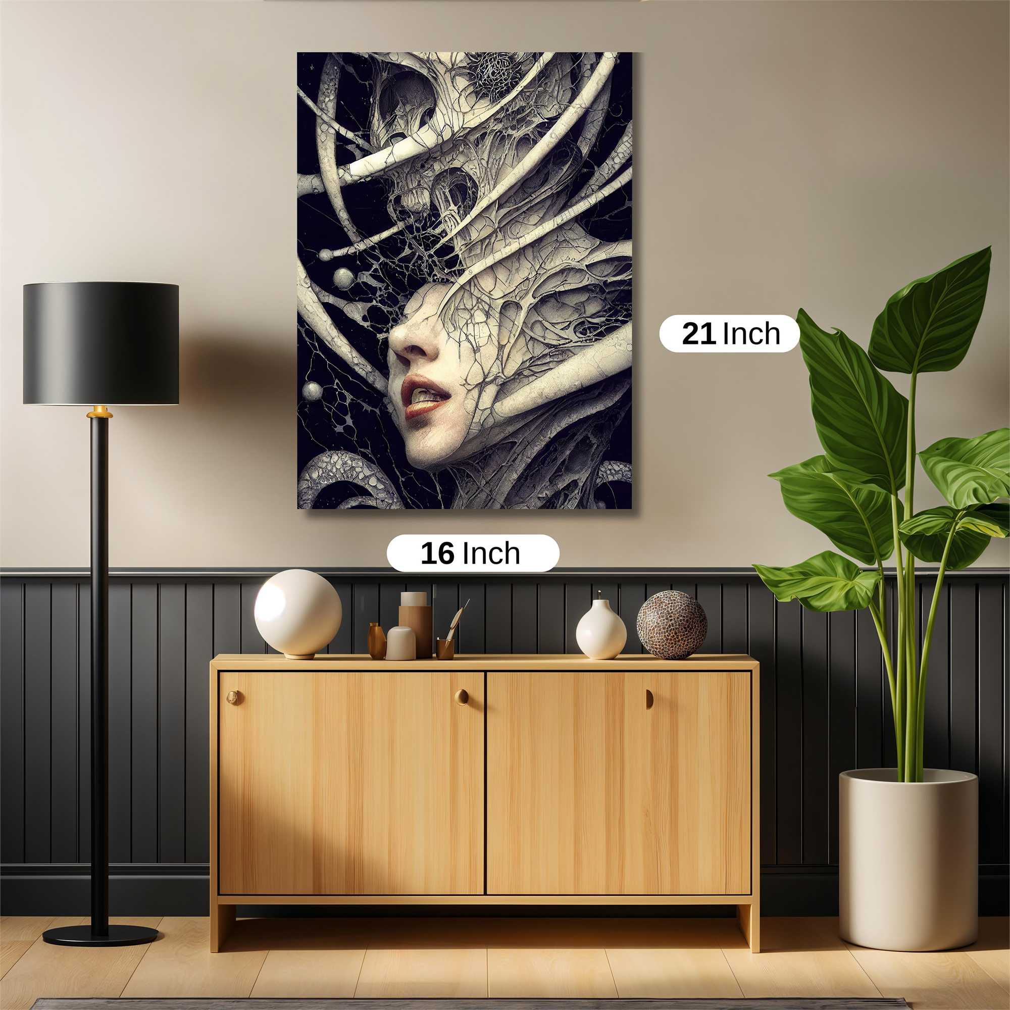 Skull Whisper Safe Wall Magnetic / M