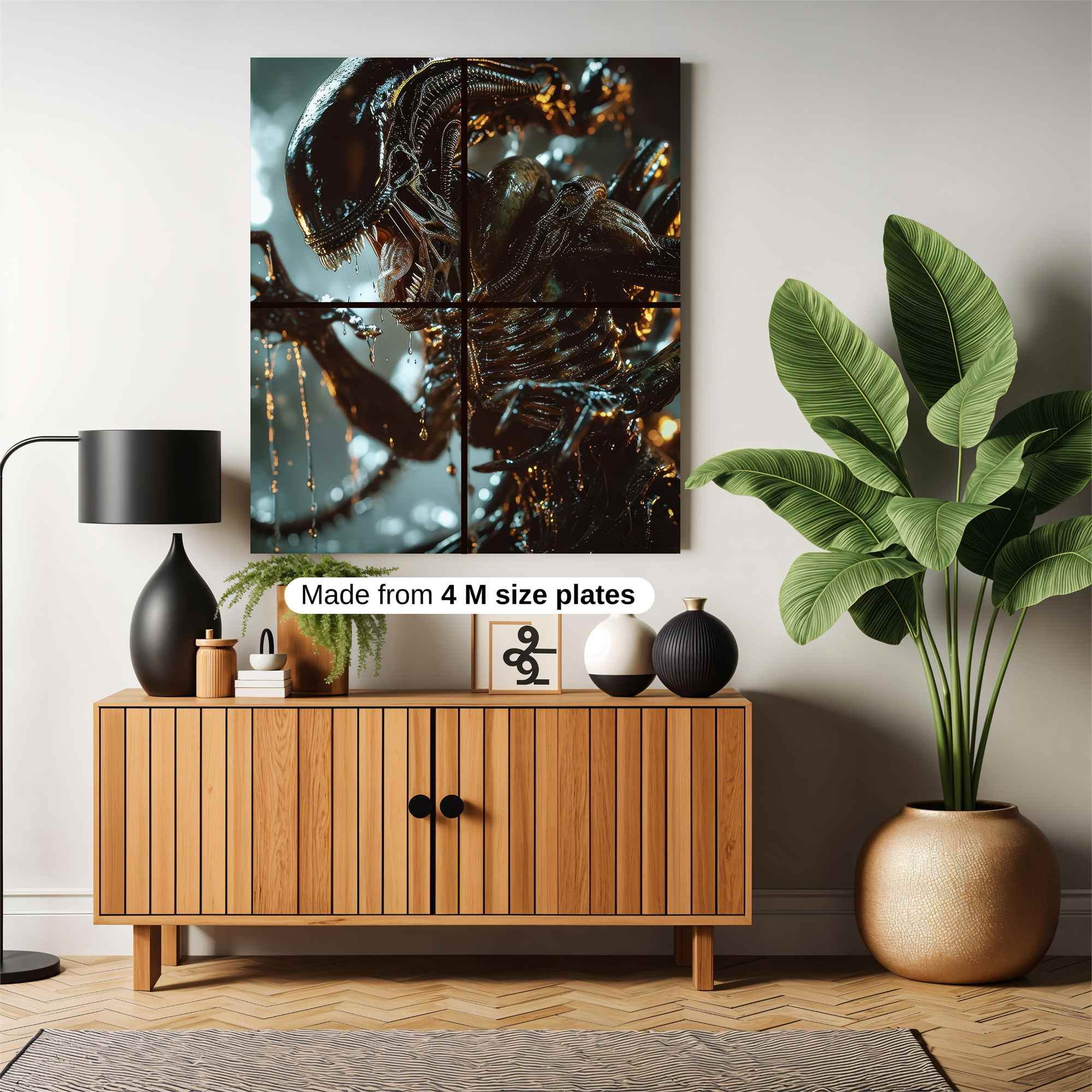 Xenomorph Frenzy Safe Wall Magnetic / M