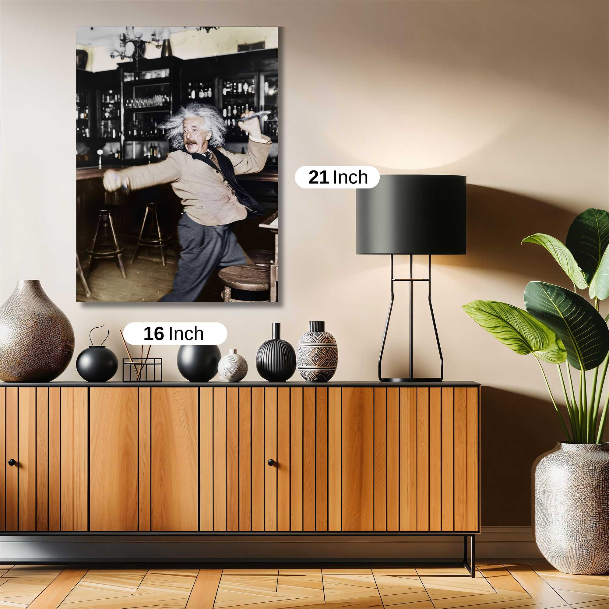 Einstein Unhinged Safe Wall Magnetic / M