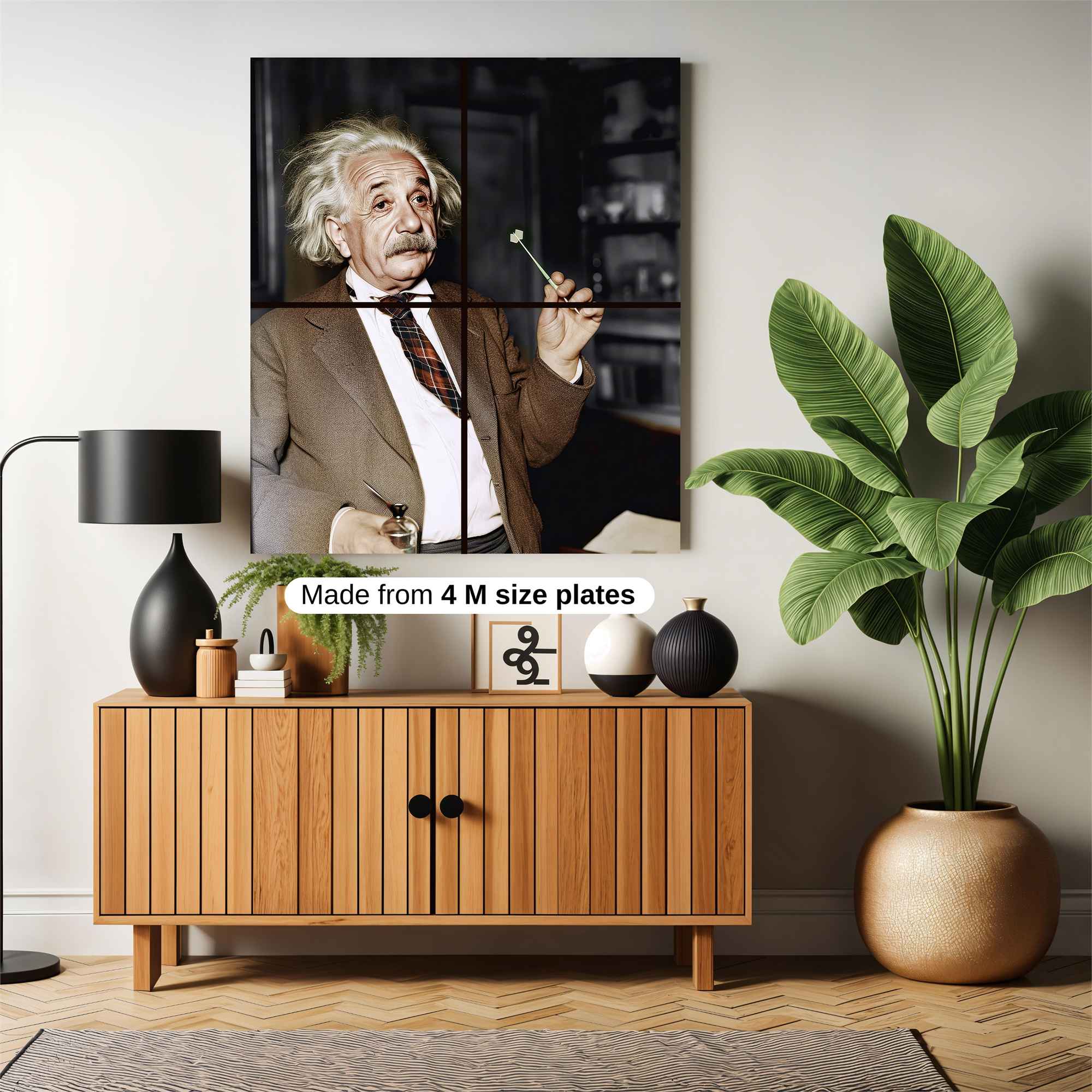 Einstein Whimsical Safe Wall Magnetic / M