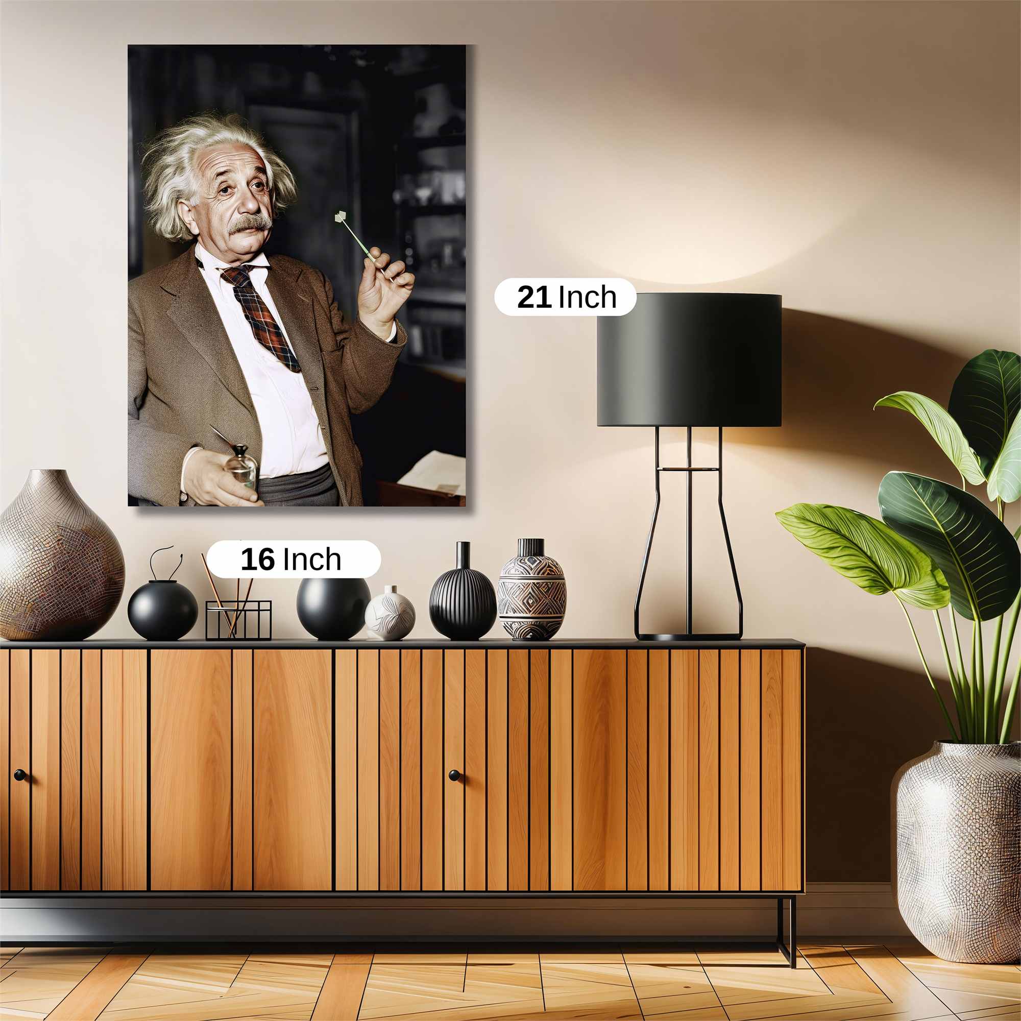 Einstein Whimsical Safe Wall Magnetic / M