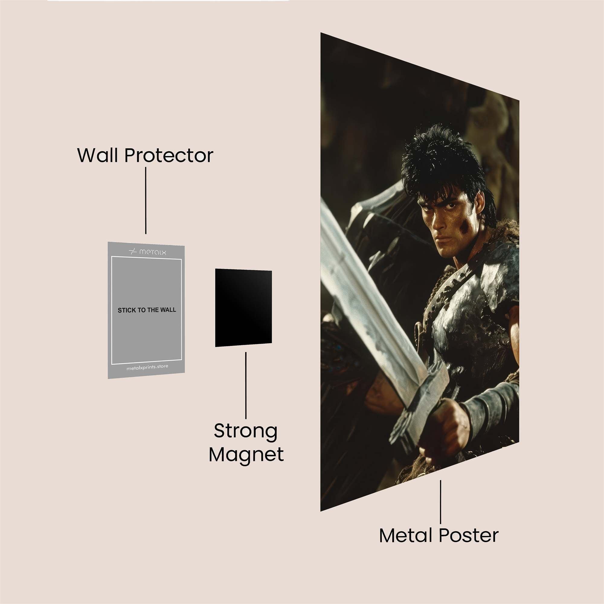 Conan Defiant Safe Wall Magnetic / M