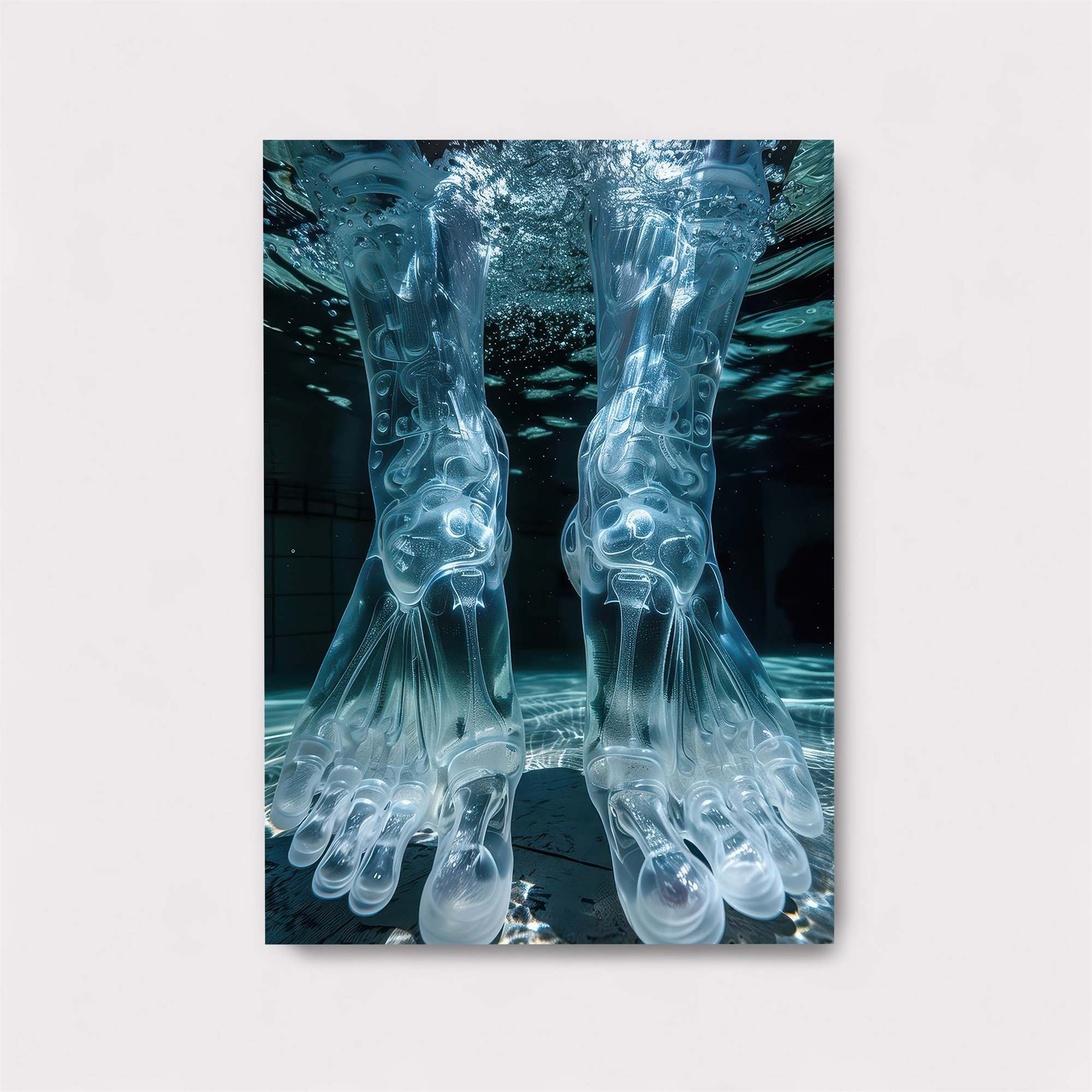 Glassy Serenity Safe Wall Magnetic / M