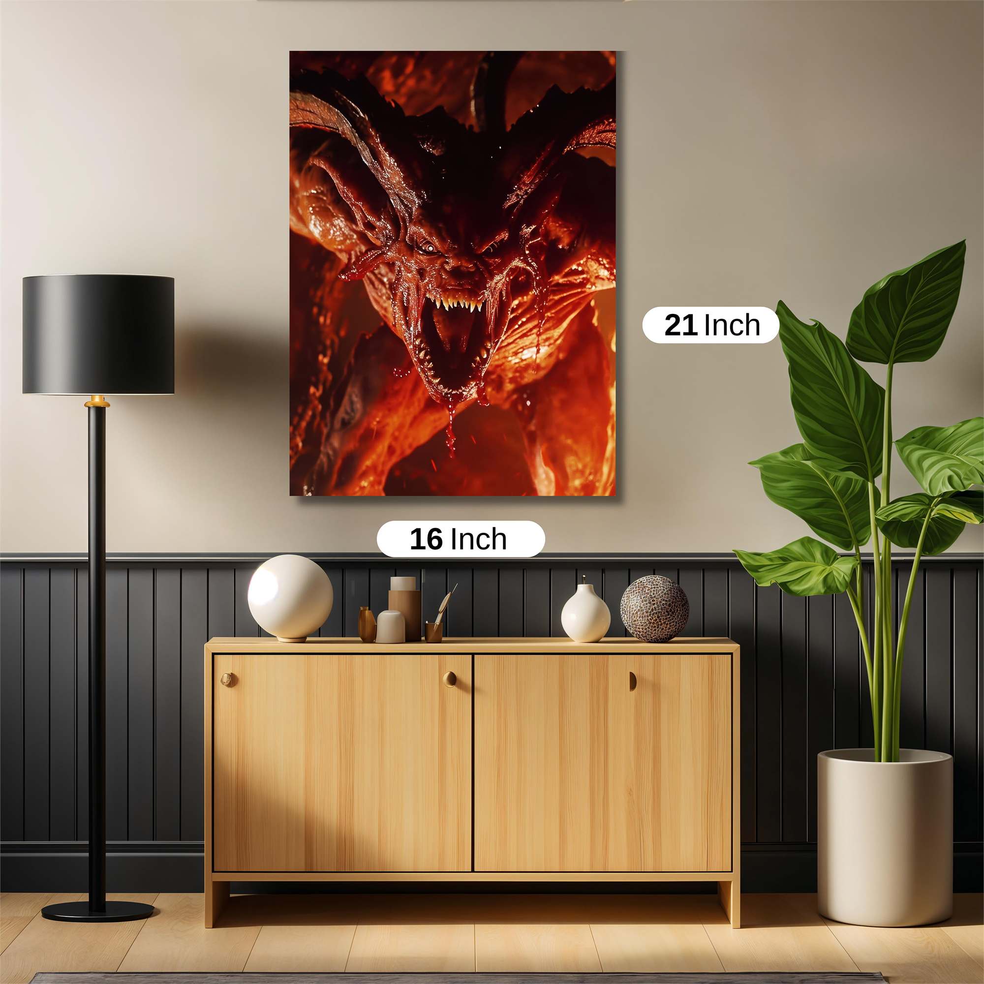 Demon Fury Safe Wall Magnetic / M