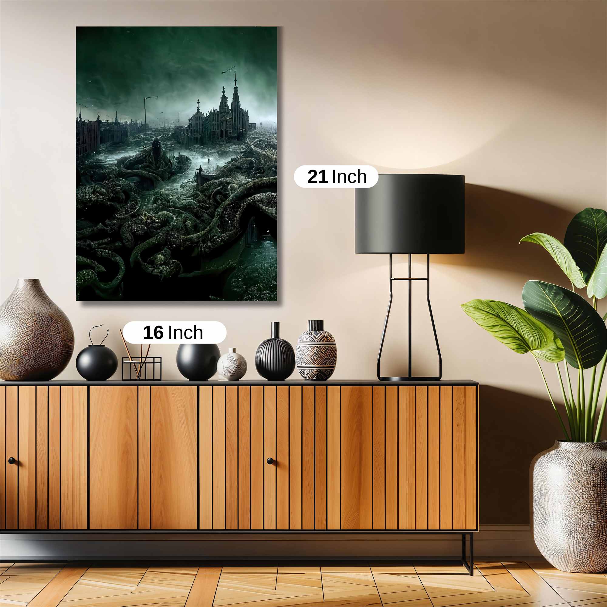 Cthulhu Desolation Safe Wall Magnetic / M