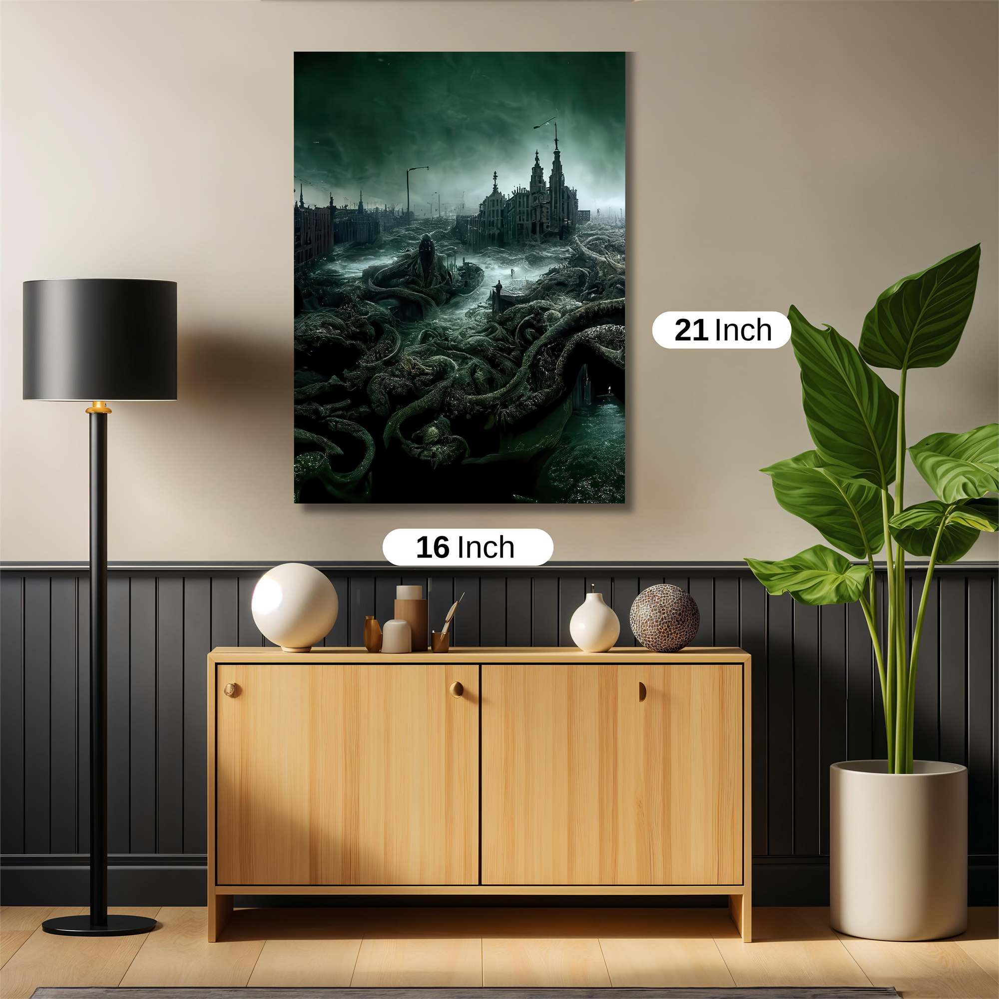 Cthulhu Desolation Safe Wall Magnetic / M