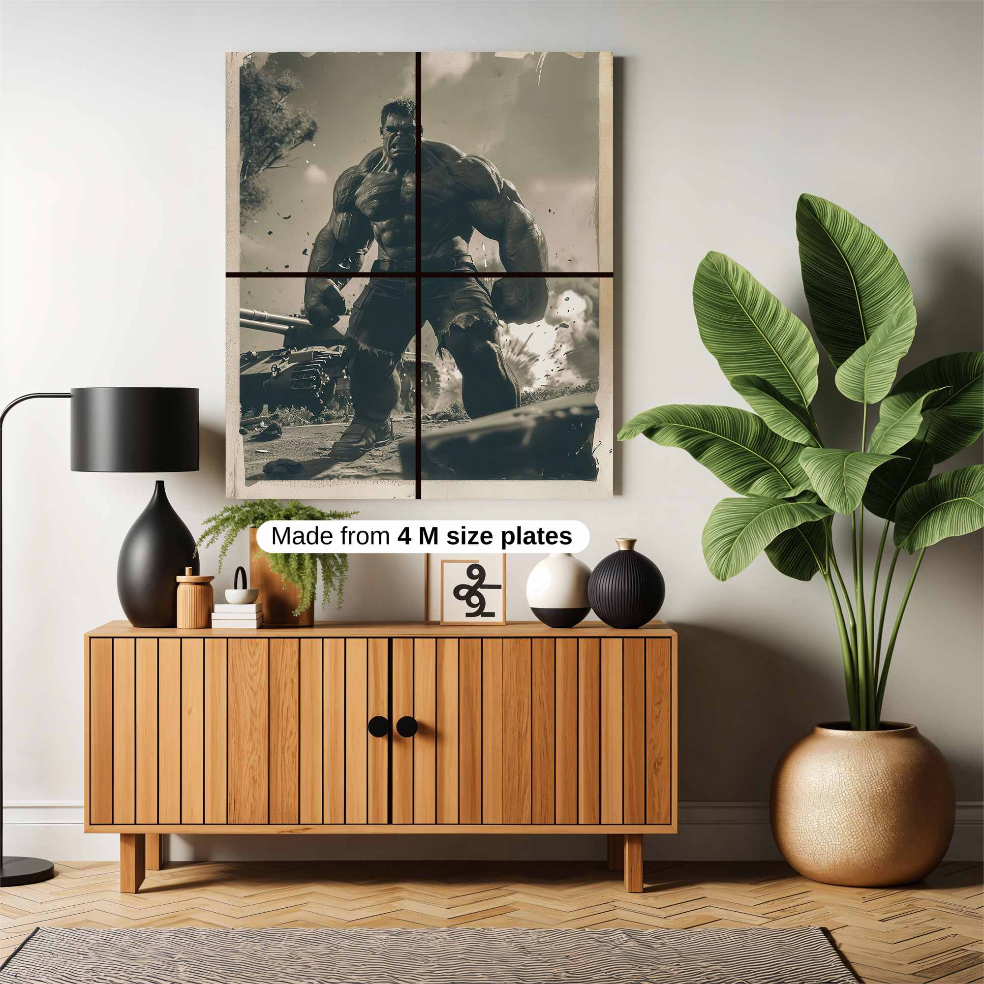 Hulk Rampant Safe Wall Magnetic / M