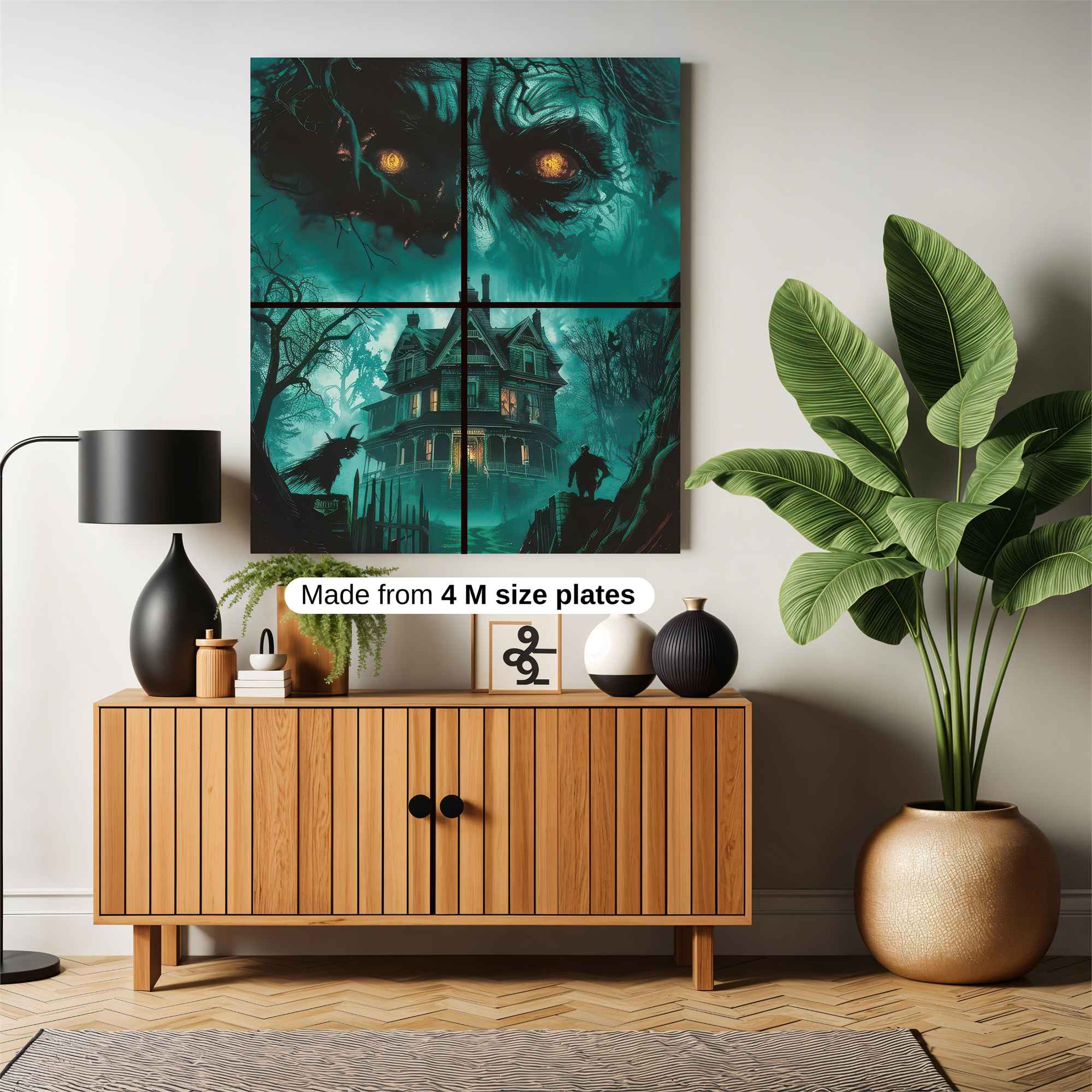 Haunted Gloom Safe Wall Magnetic / M