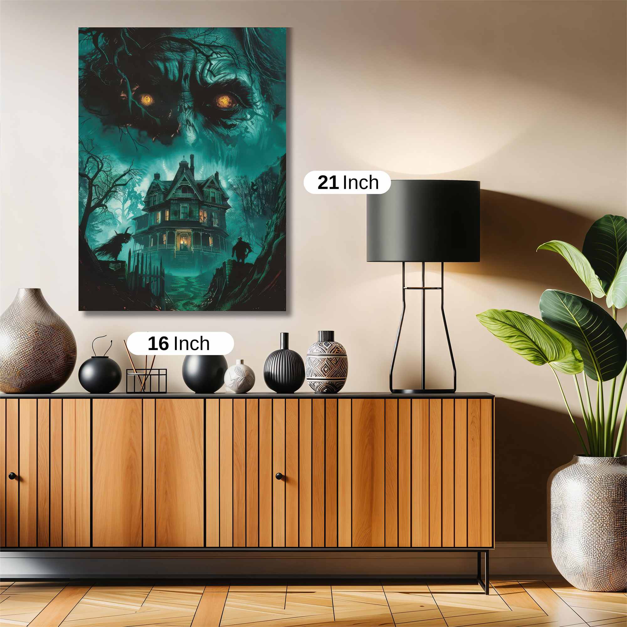 Haunted Gloom Safe Wall Magnetic / M