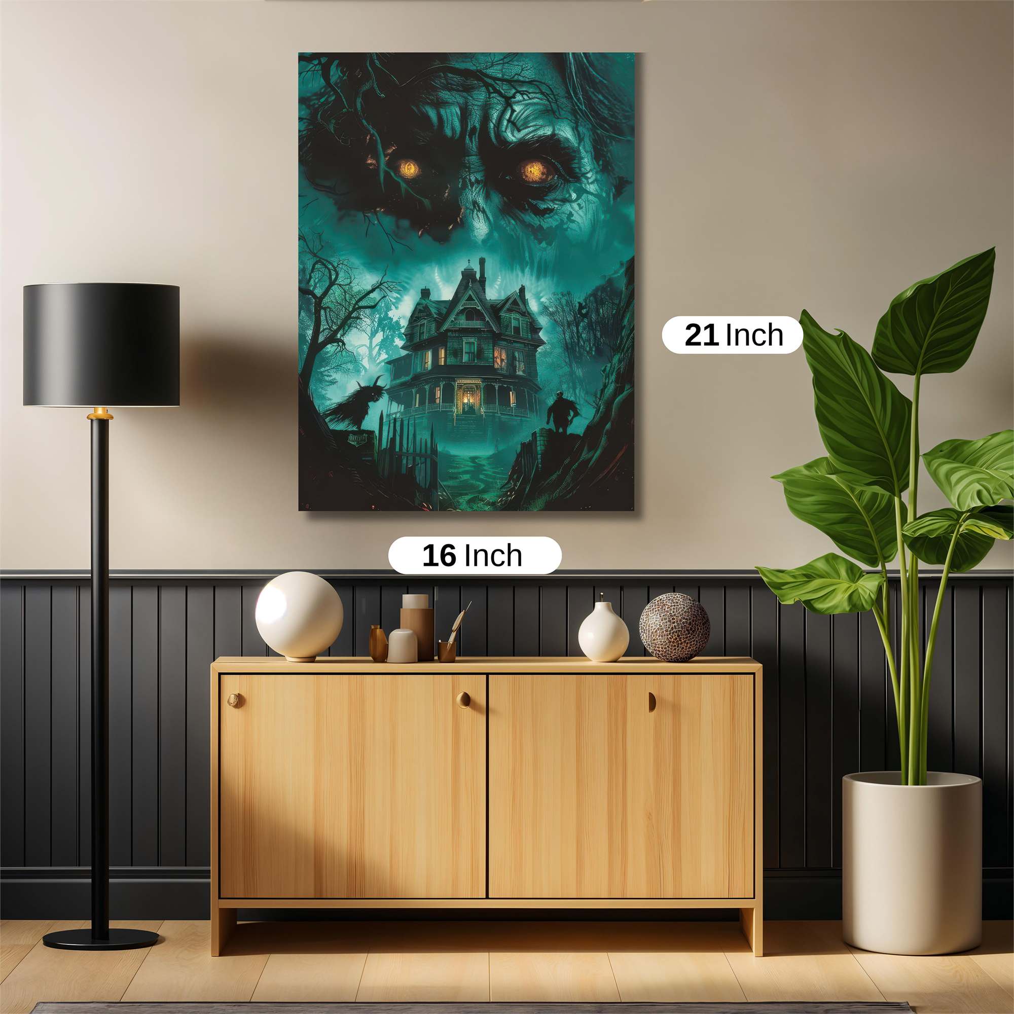 Haunted Gloom Safe Wall Magnetic / M