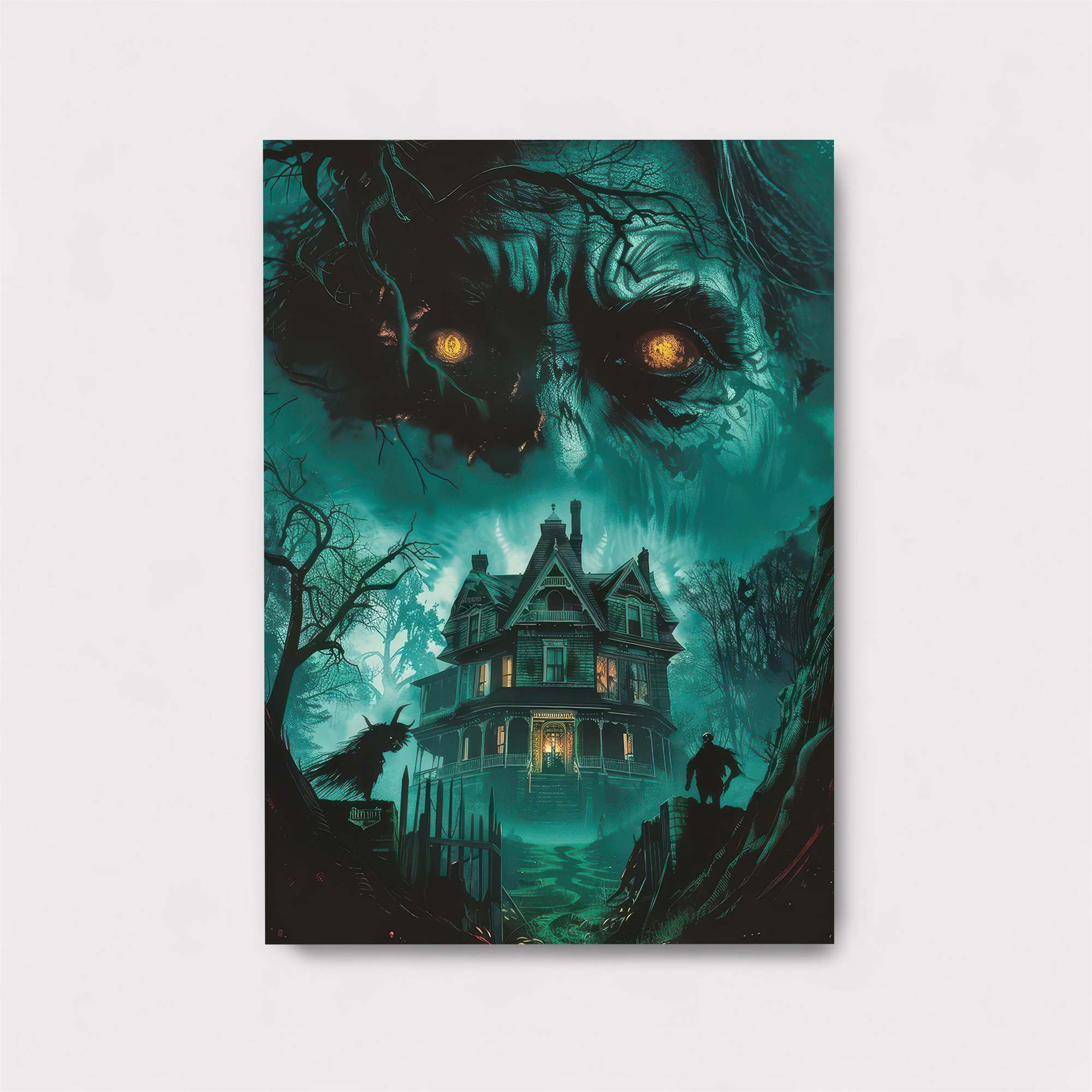 Haunted Gloom Safe Wall Magnetic / M