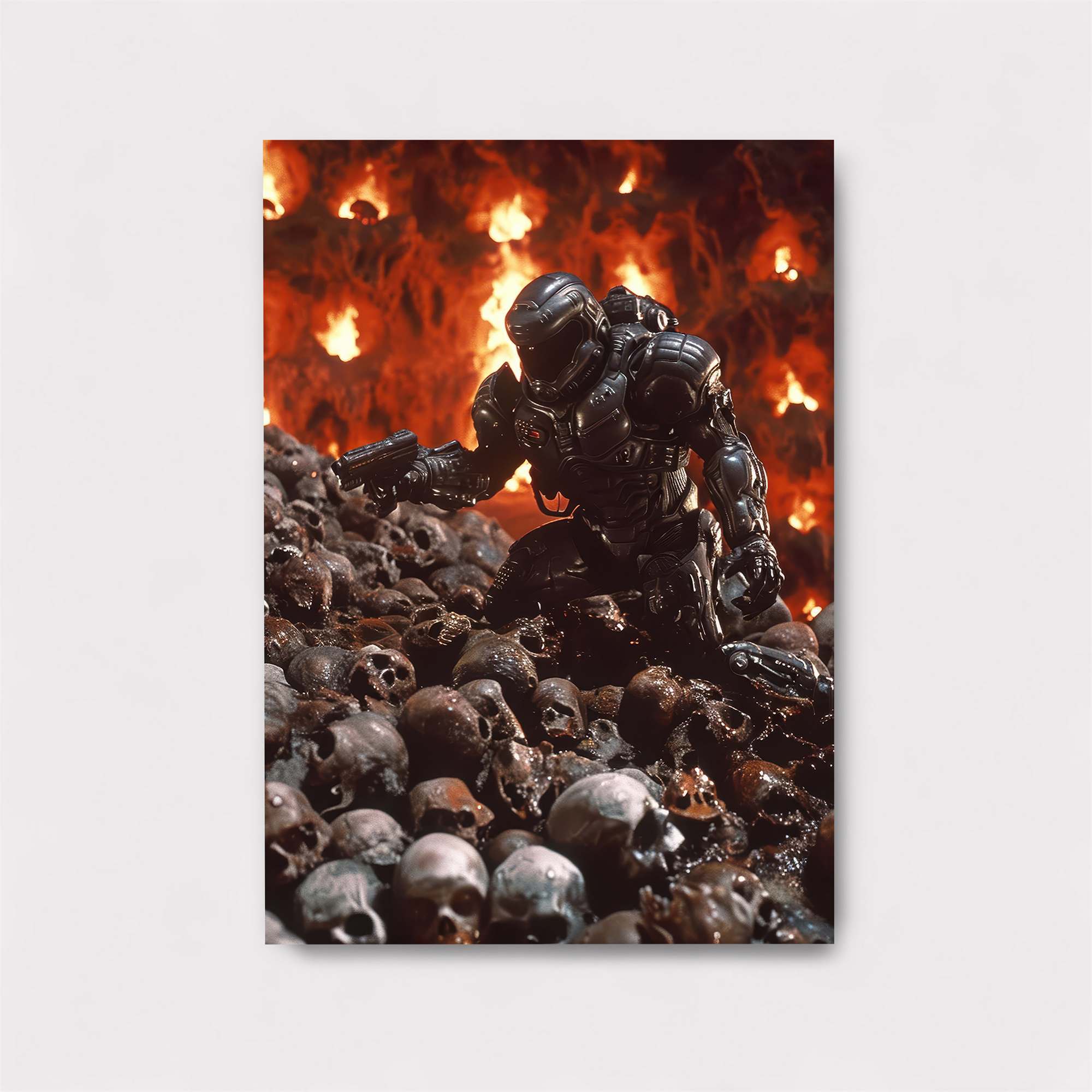 Doom Slayer Safe Wall Magnetic / M