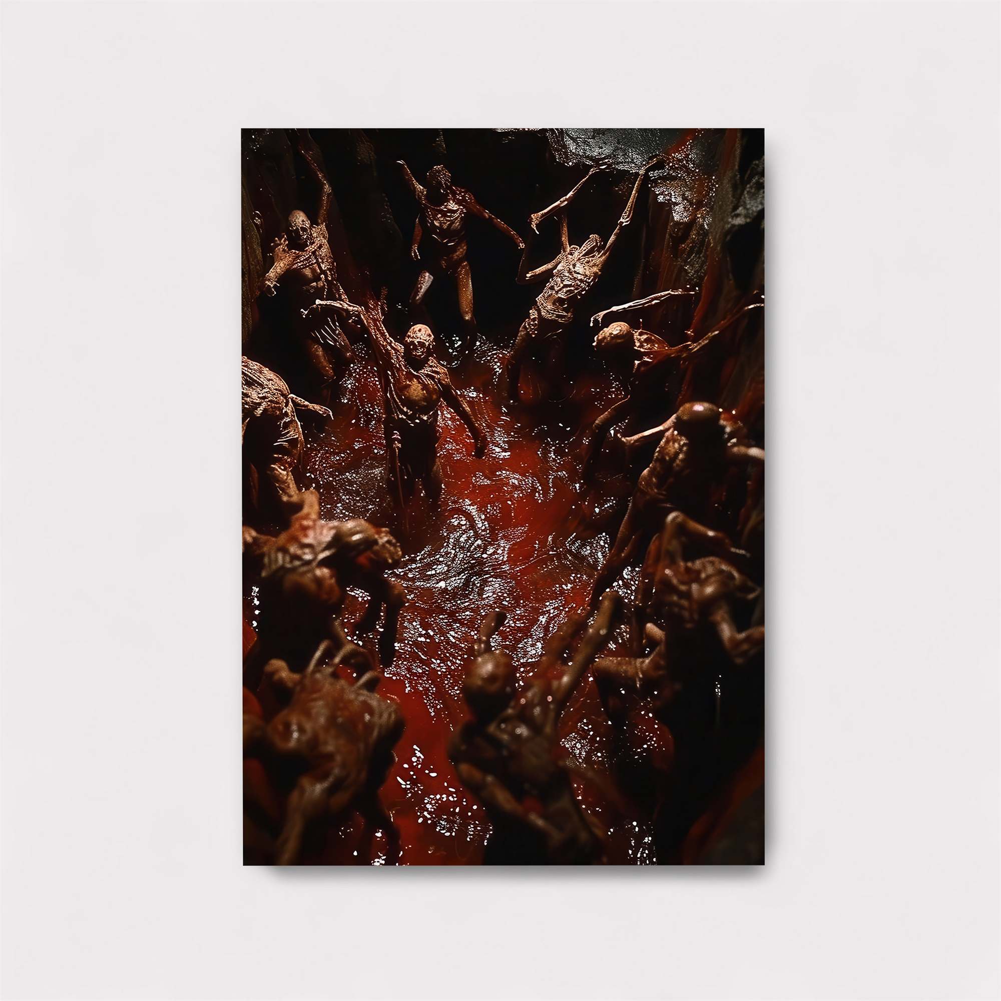 Zombie Frenzy Safe Wall Magnetic / M