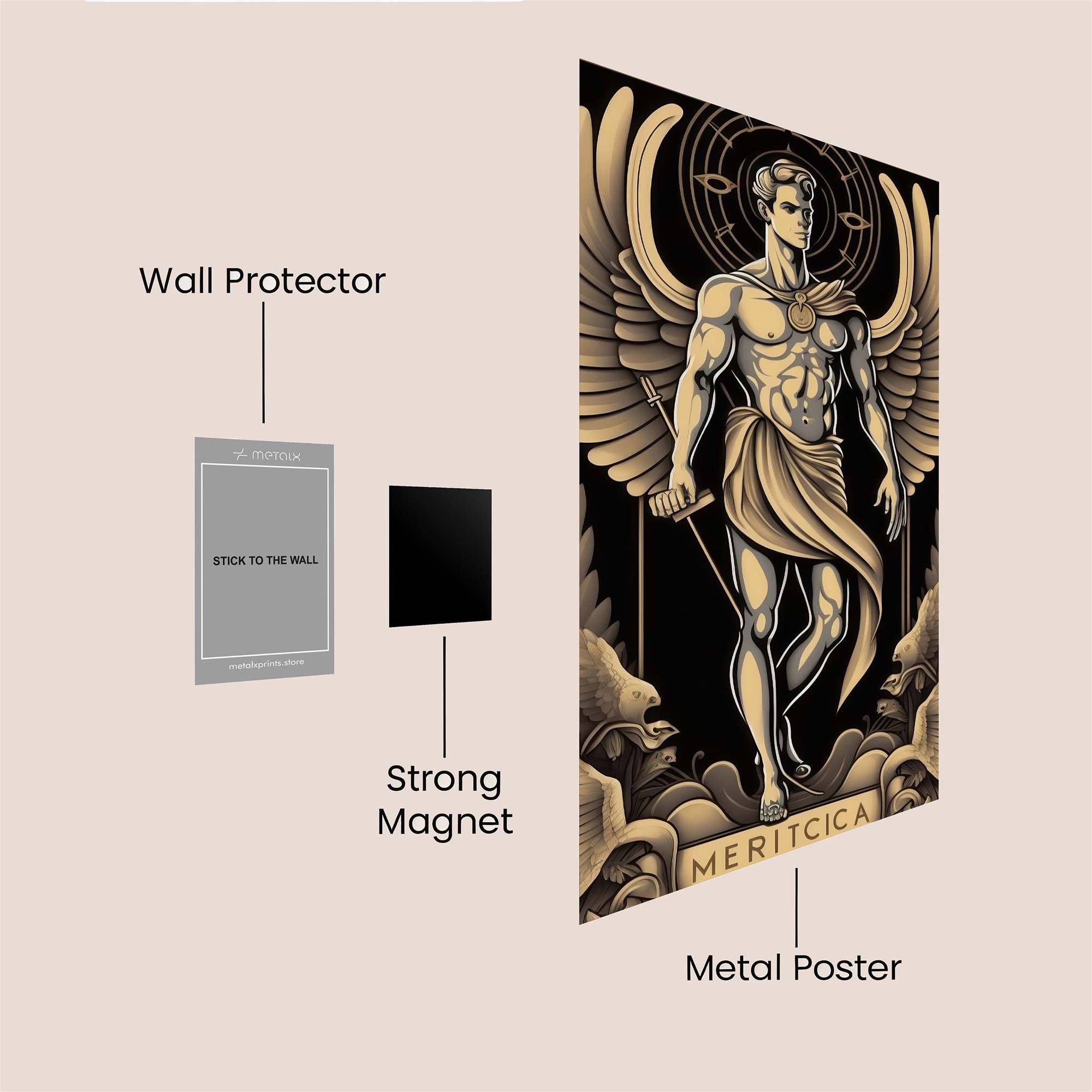 Archangelic Valor Safe Wall Magnetic / M