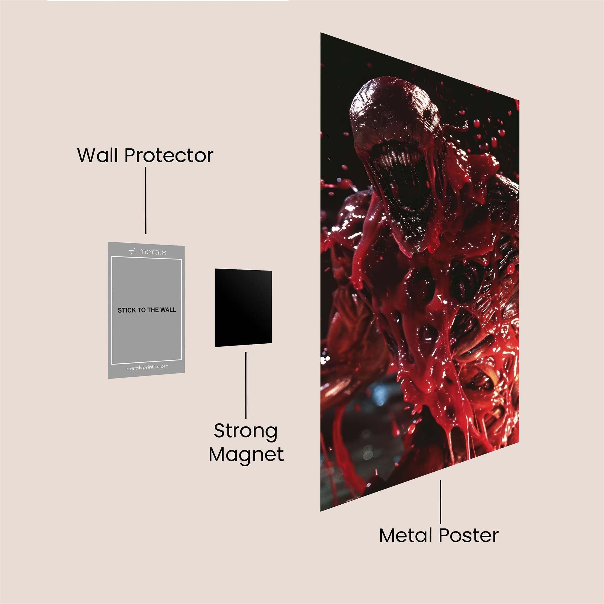 Carnage Unleashed Safe Wall Magnetic / M