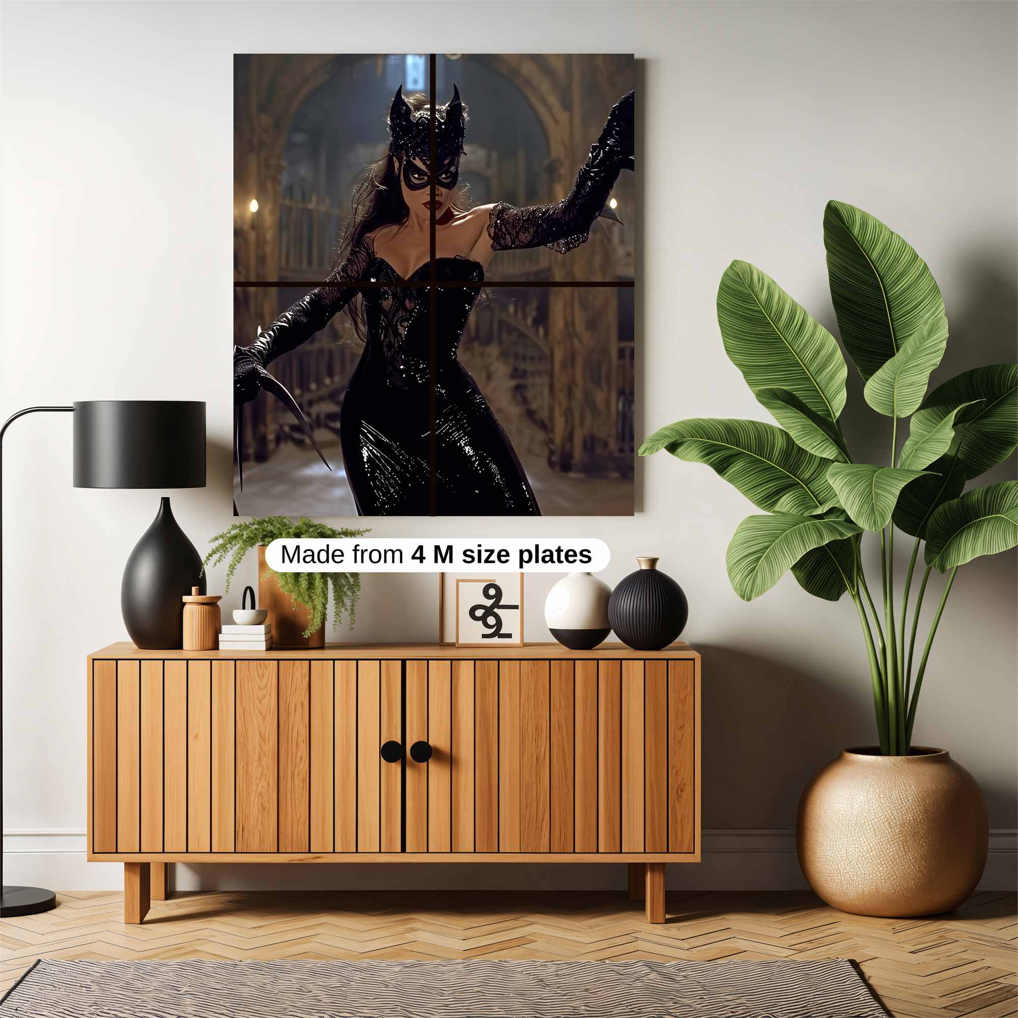 Catwoman Seductive Safe Wall Magnetic / M