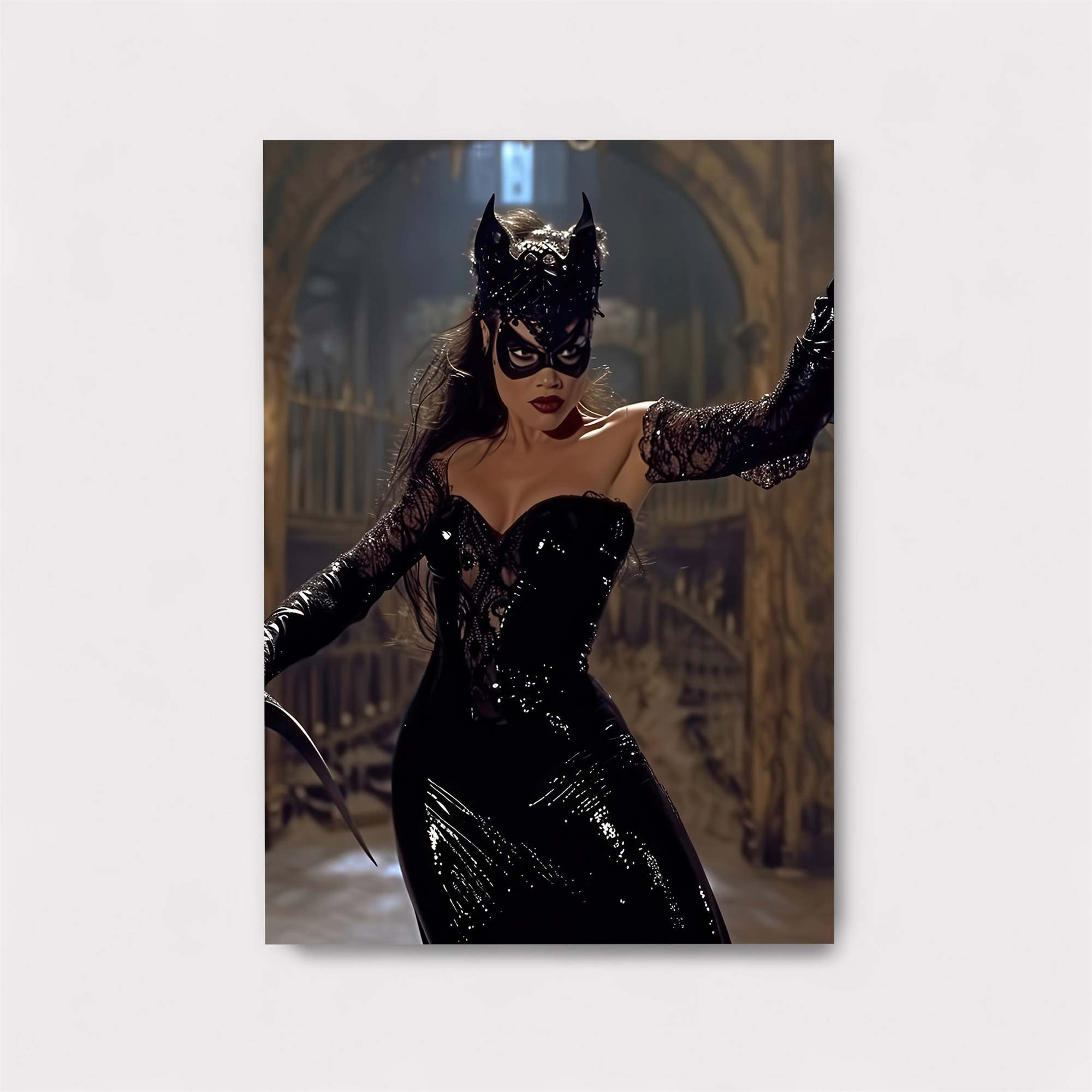 Catwoman Seductive Safe Wall Magnetic / M