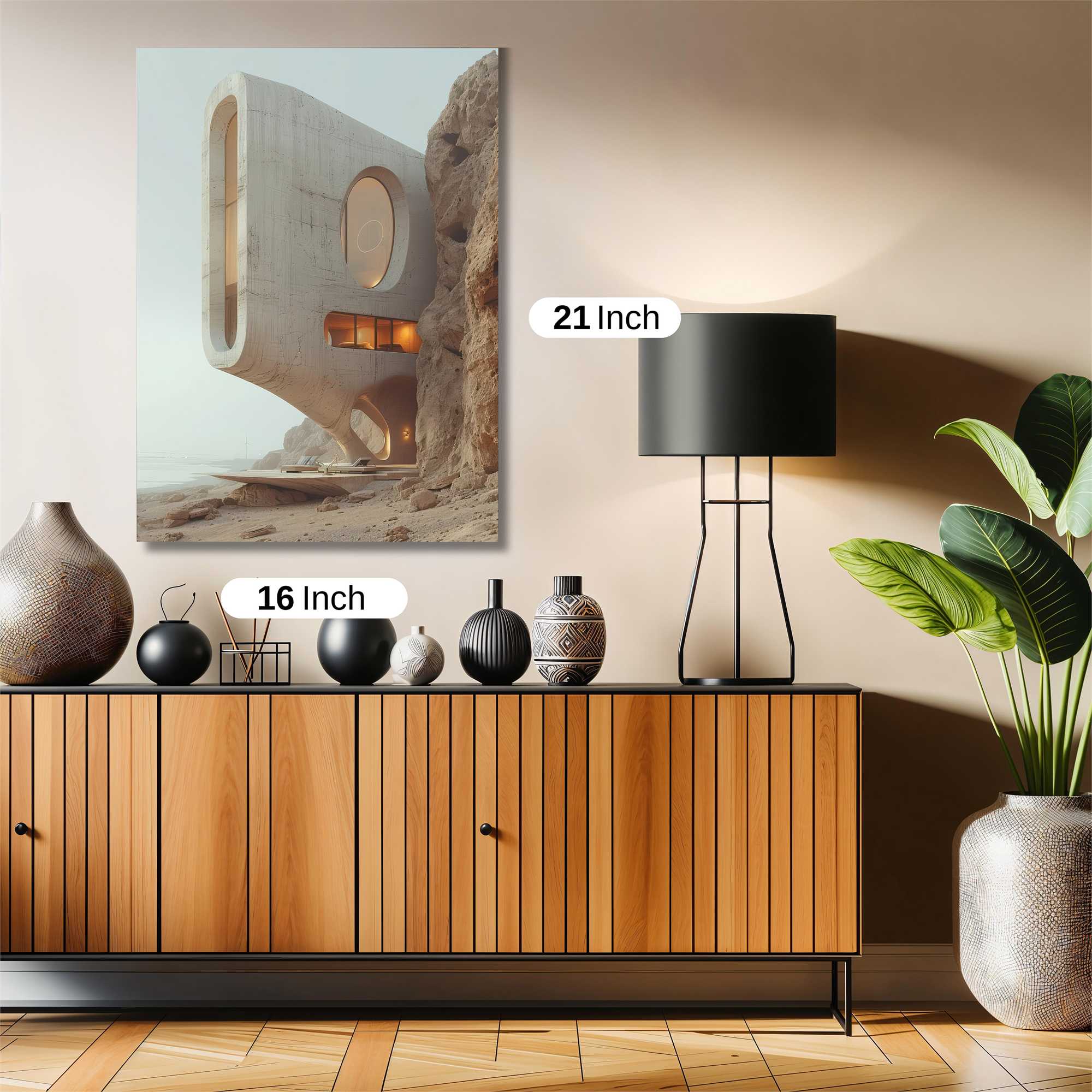 Desert Serenity Safe Wall Magnetic / M