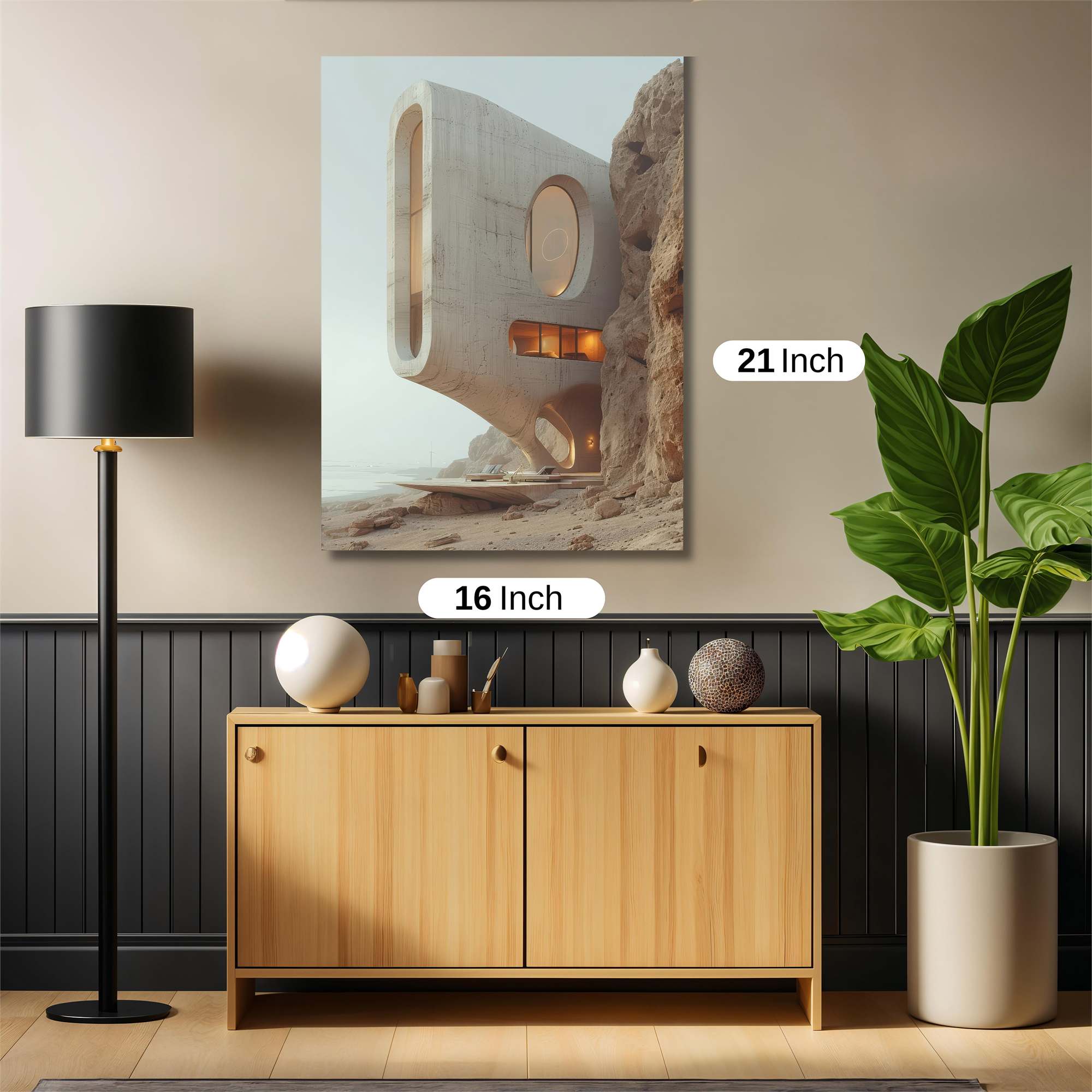 Desert Serenity Safe Wall Magnetic / M