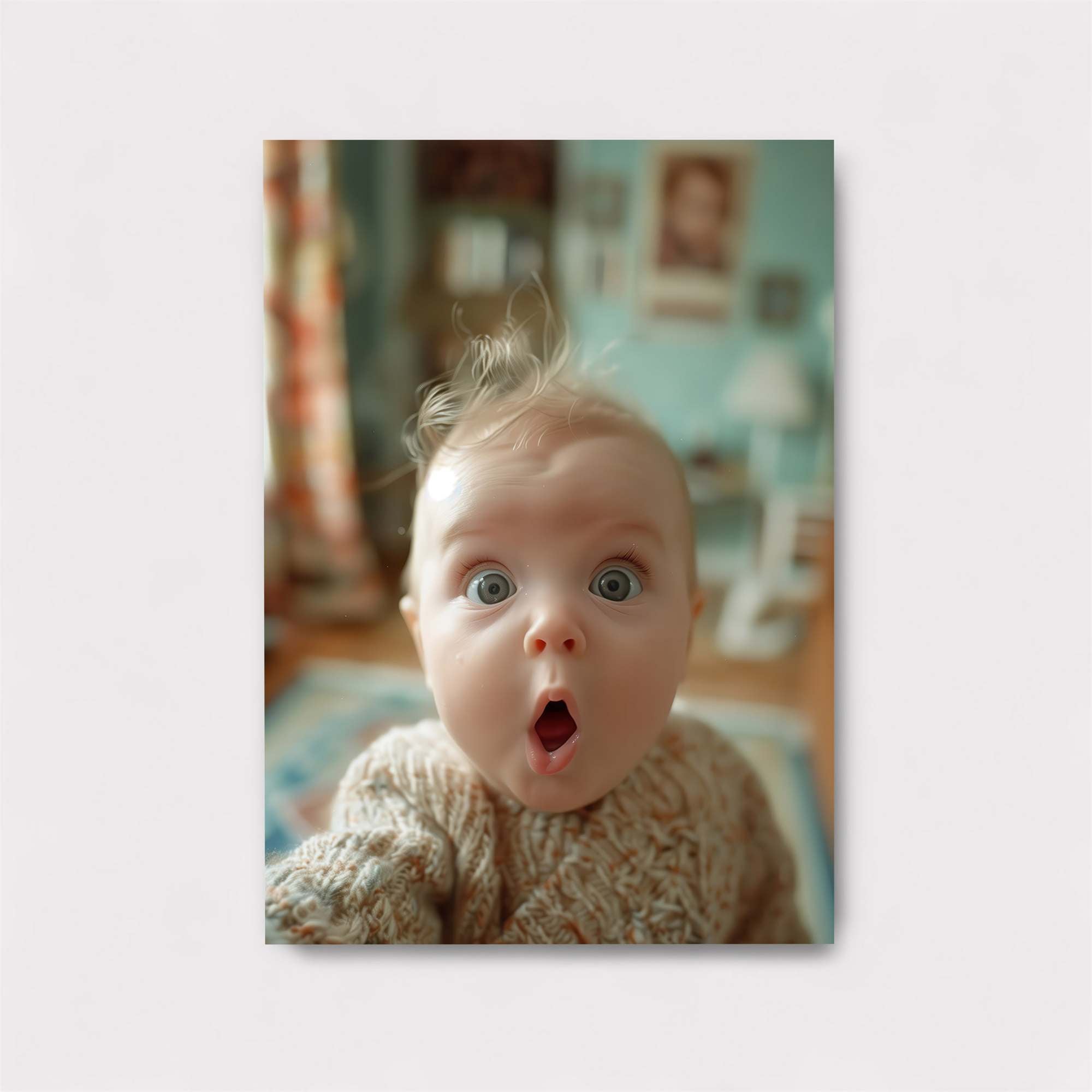 Surprised Tot Safe Wall Magnetic / M