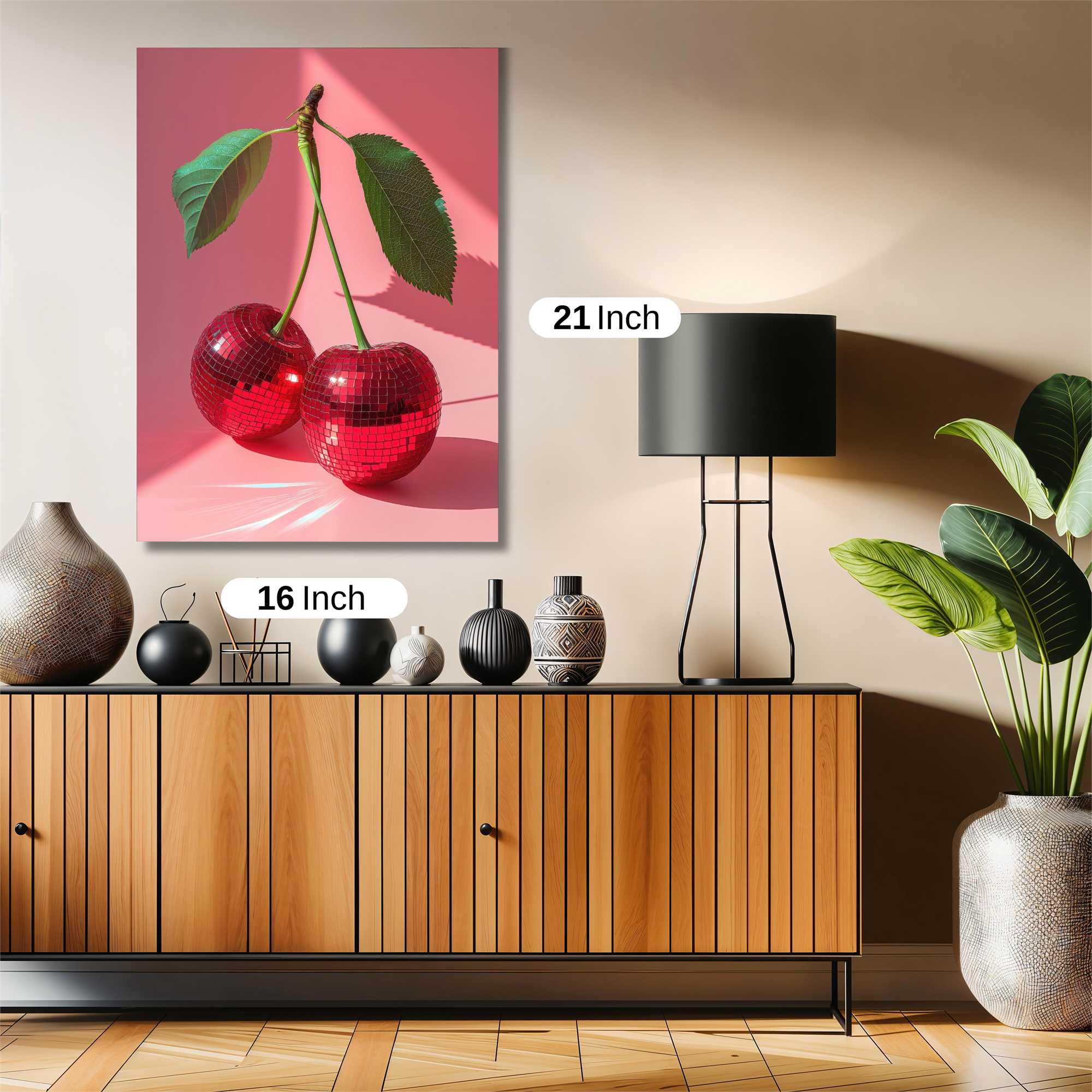 Disco Cherries Safe Wall Magnetic / M