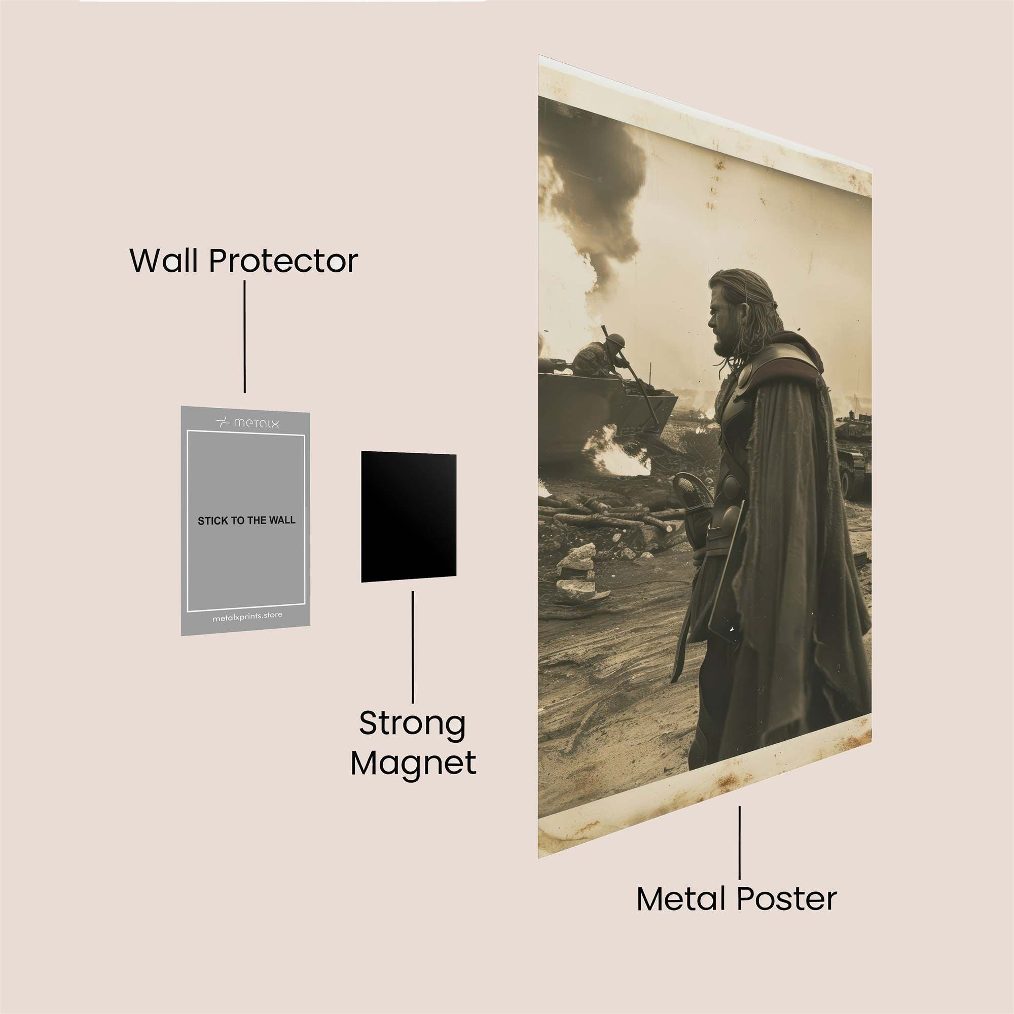 Conan Somber Safe Wall Magnetic / M
