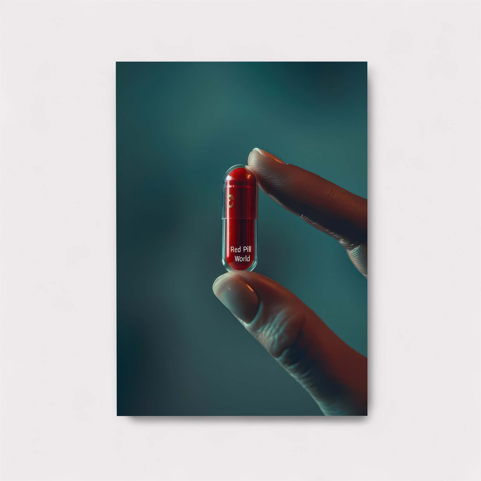 Red Pill Revelation Safe Wall Magnetic / M