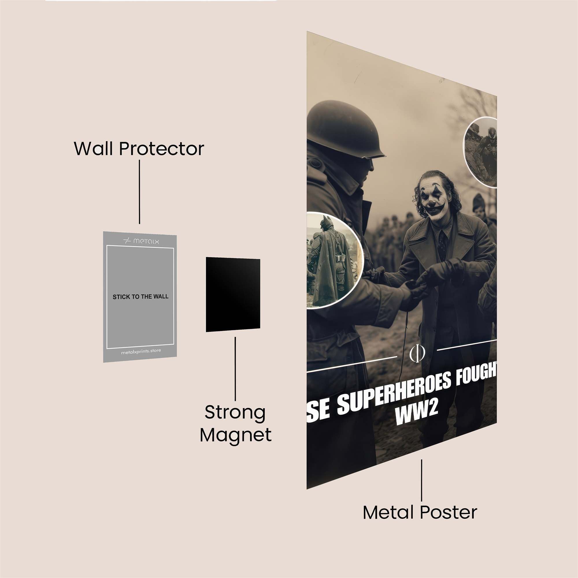 Joker Triumph Safe Wall Magnetic / M