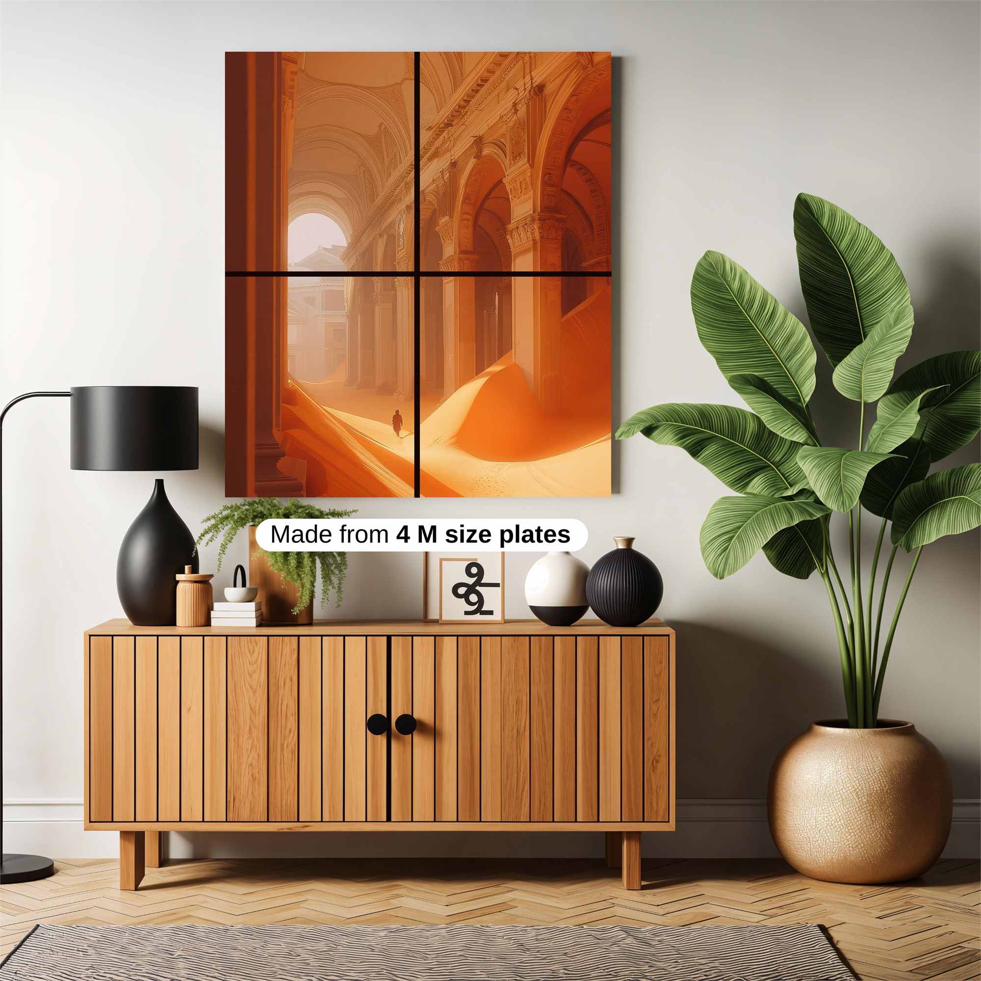 Deserted Serenity Safe Wall Magnetic / M