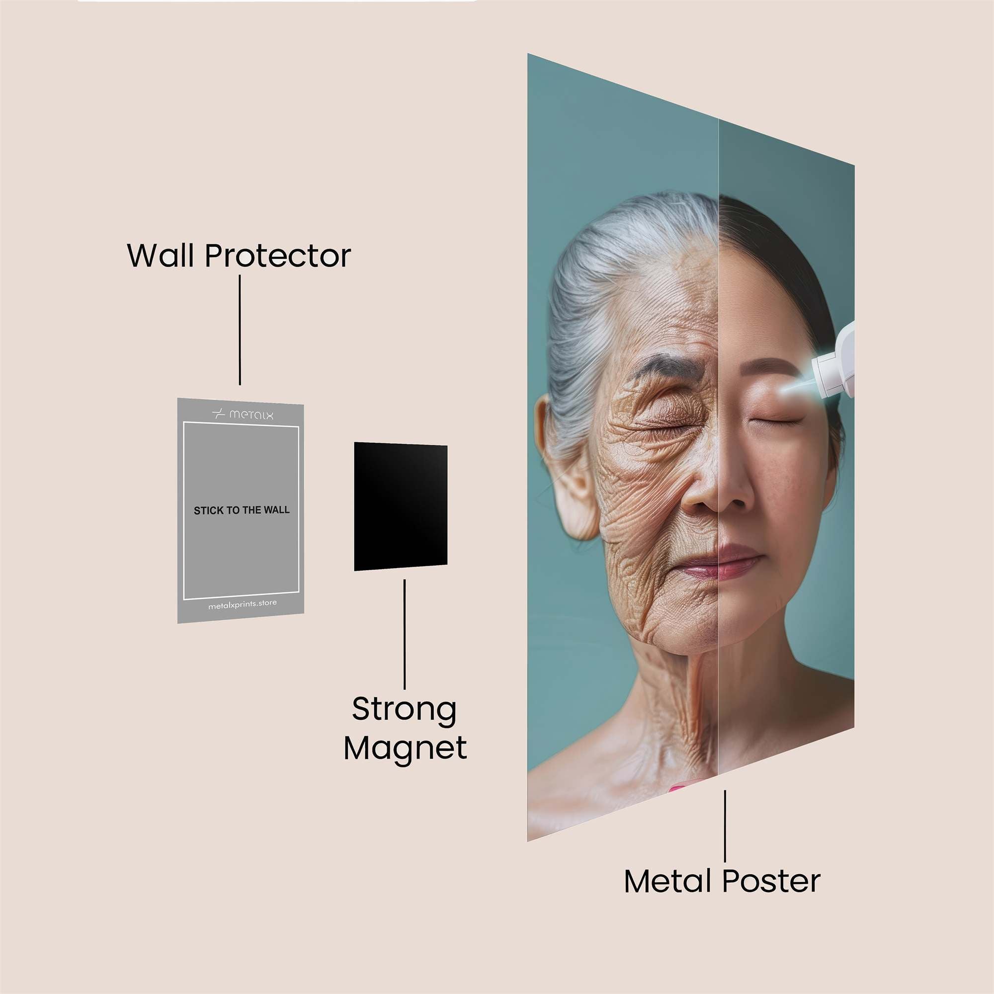 Youthful Rejuvenation Safe Wall Magnetic / M