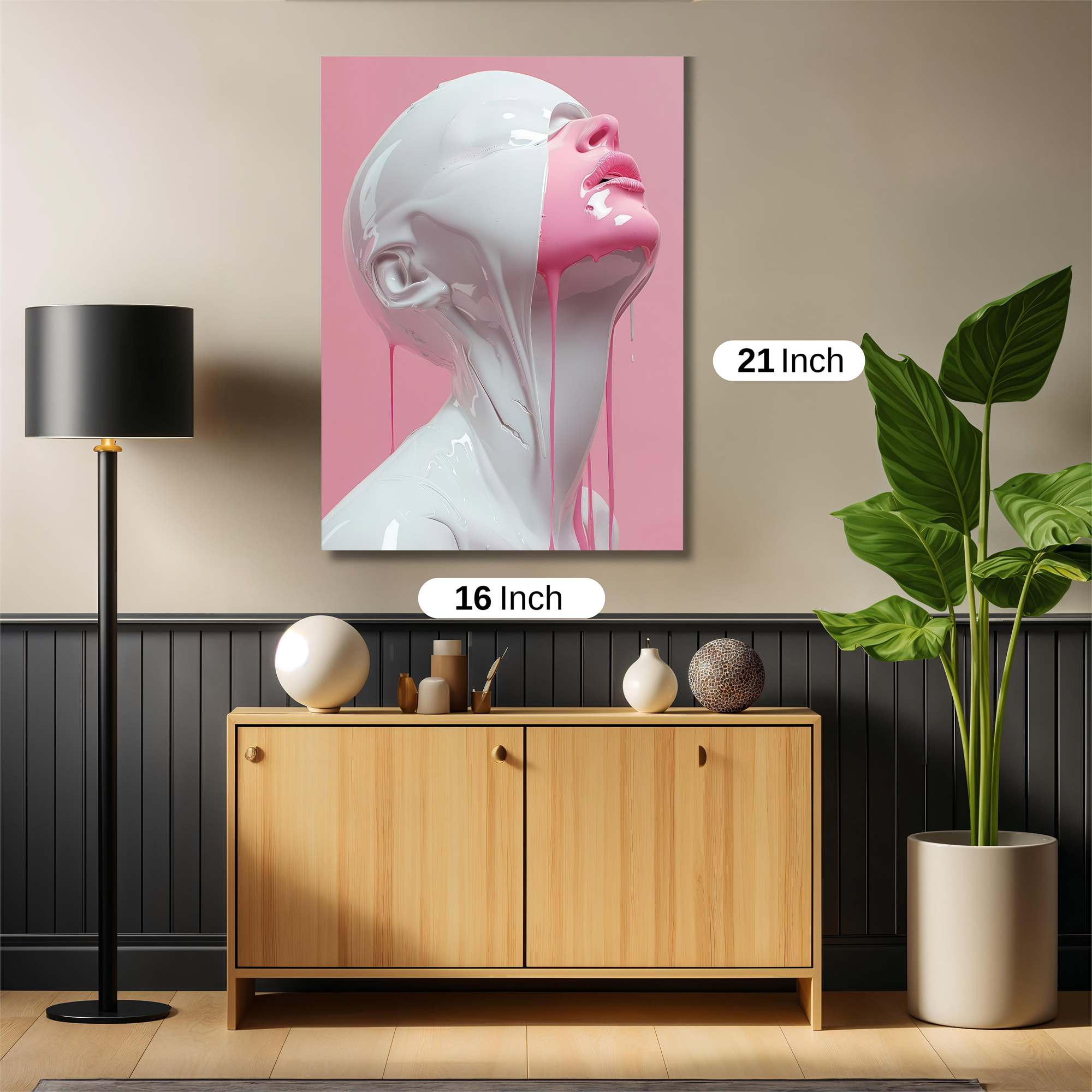 Dripping Serenity Safe Wall Magnetic / M