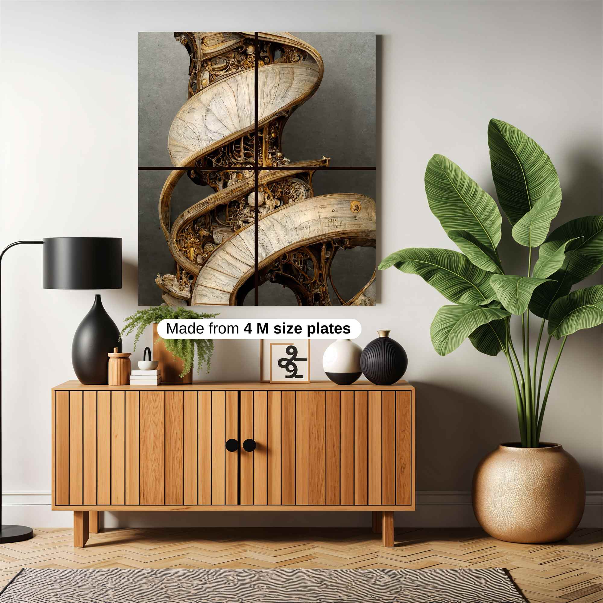 Spiral Enigma Safe Wall Magnetic / M