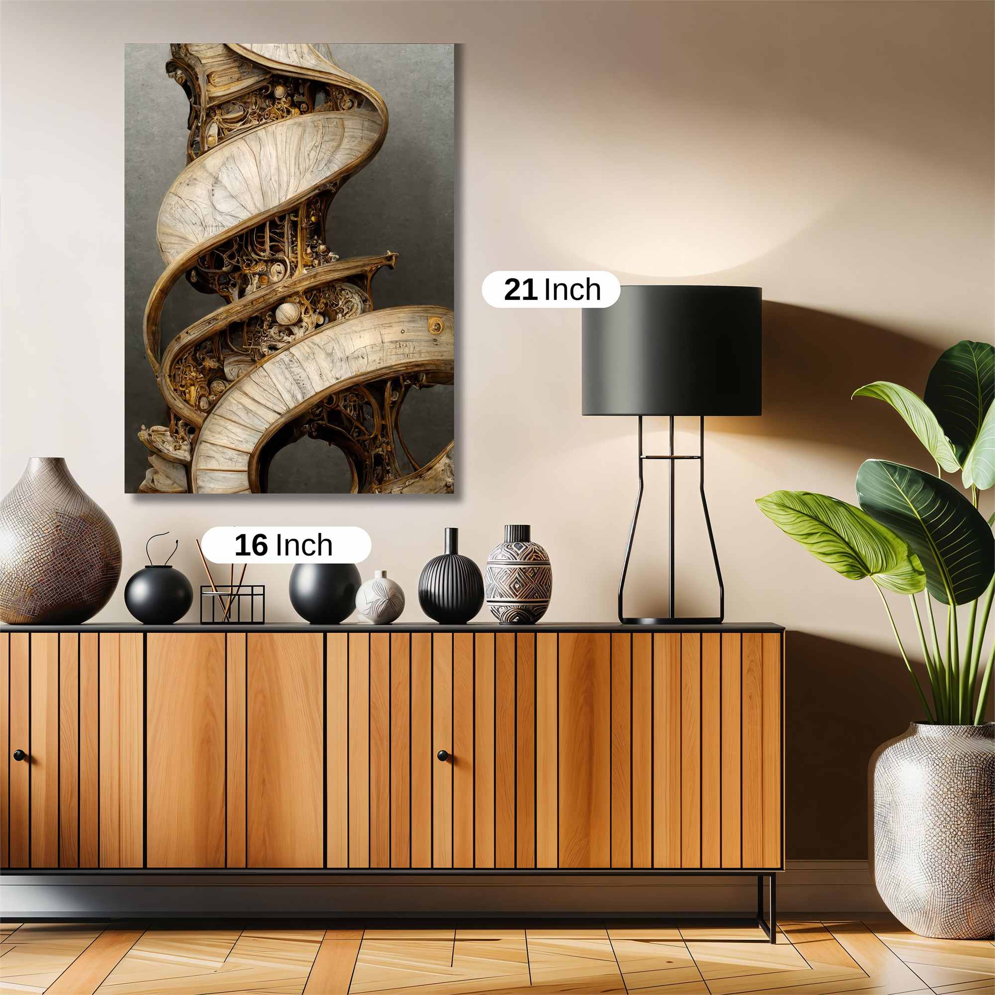 Spiral Enigma Safe Wall Magnetic / M