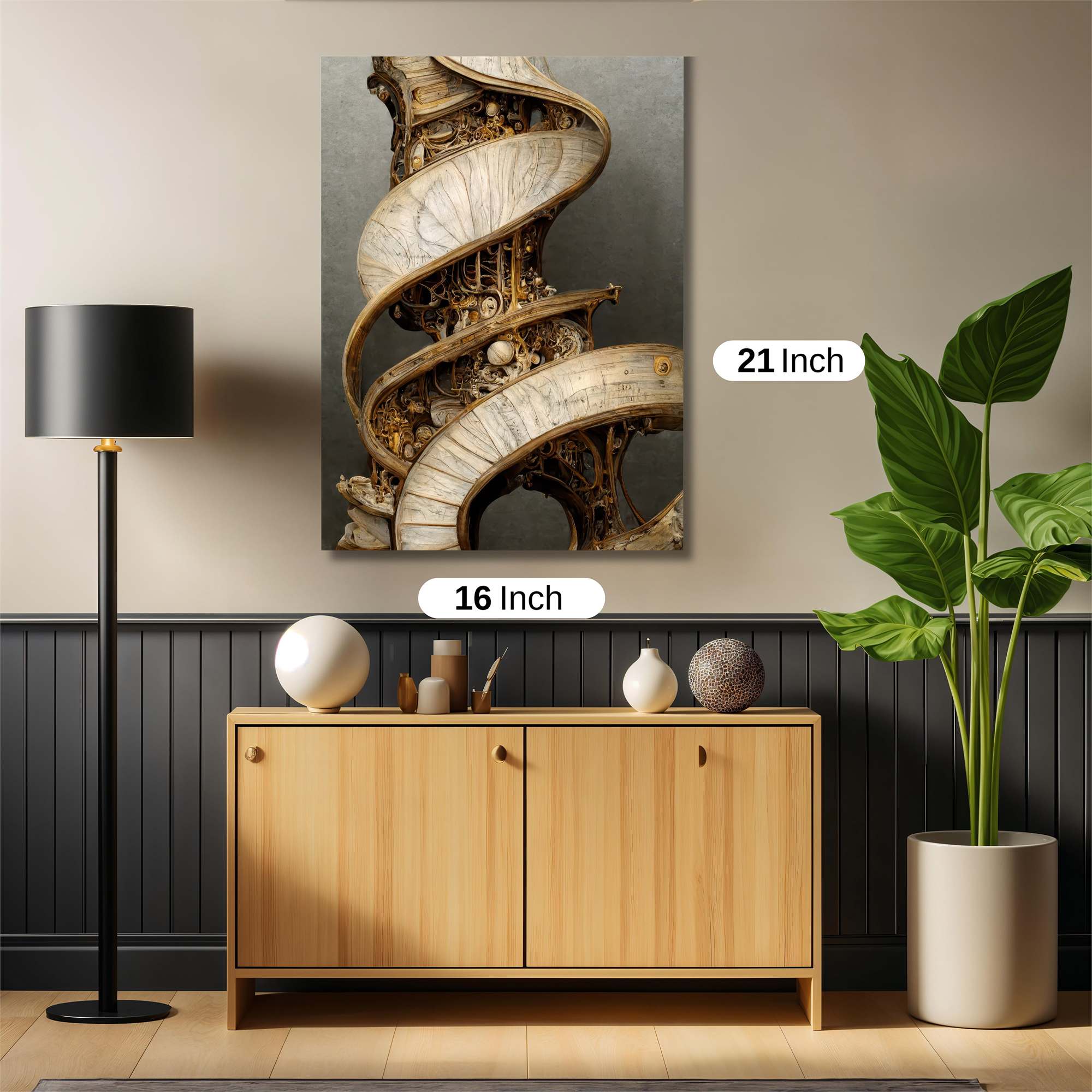 Spiral Enigma Safe Wall Magnetic / M