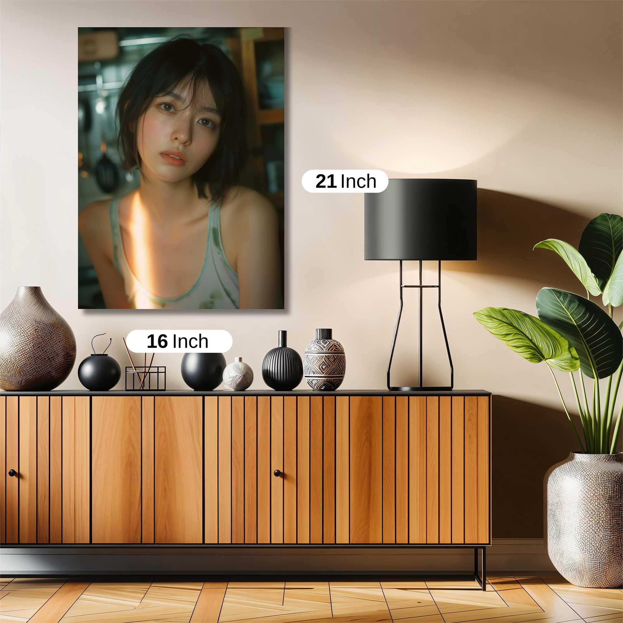 Sunlit Serenity Safe Wall Magnetic / M